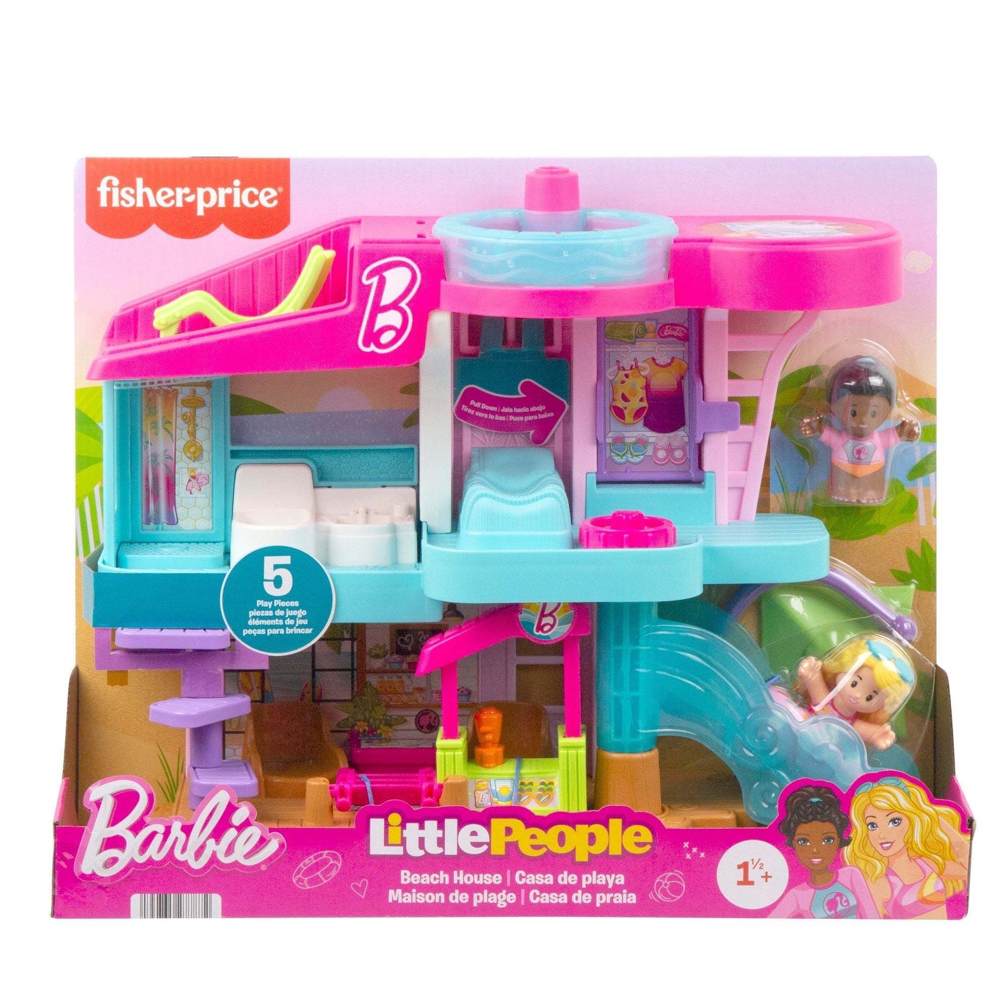 Fisher Price Little People Barbie Beach House Spiele