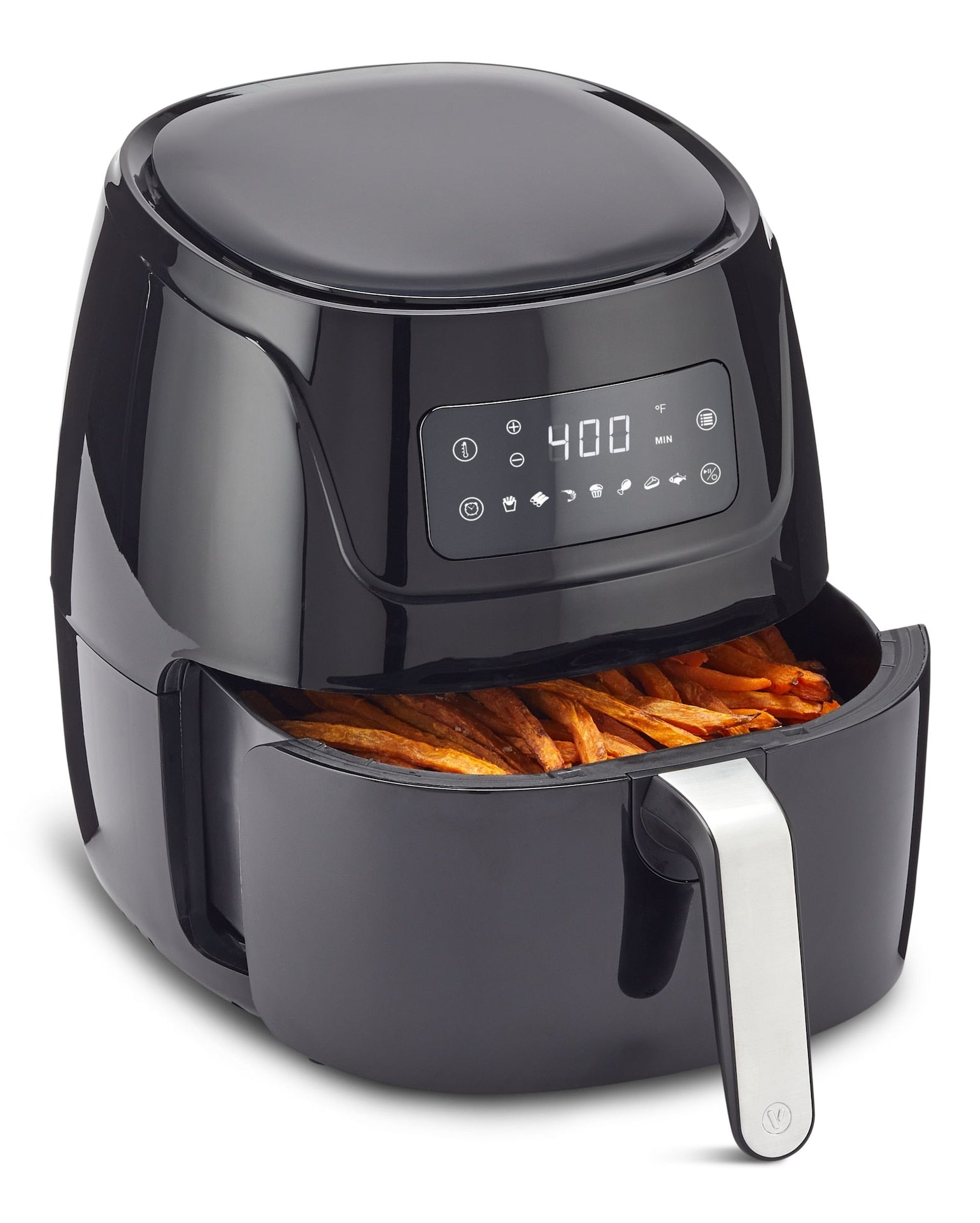 Vida by PADERNO Digitale Luftfritteuse mit Antihaftkorb, 4.6-qt