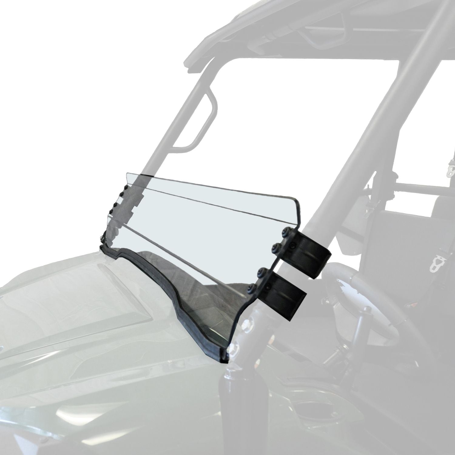 Kolpin UTV Windschutzscheibe halbfest für Kawasaki Mule