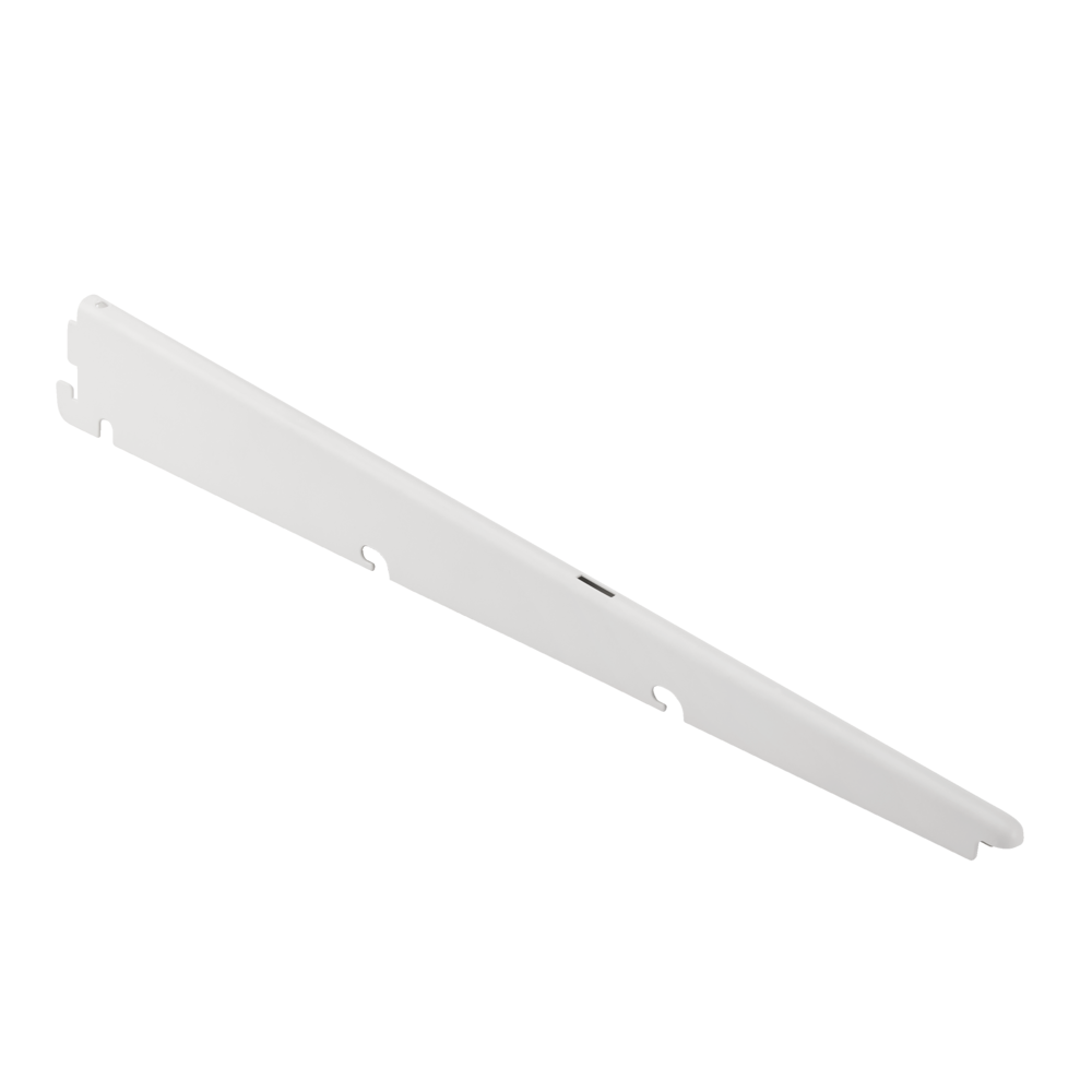 type A Doppelspurige S-33 Regalhalterung, weiß, 15-in