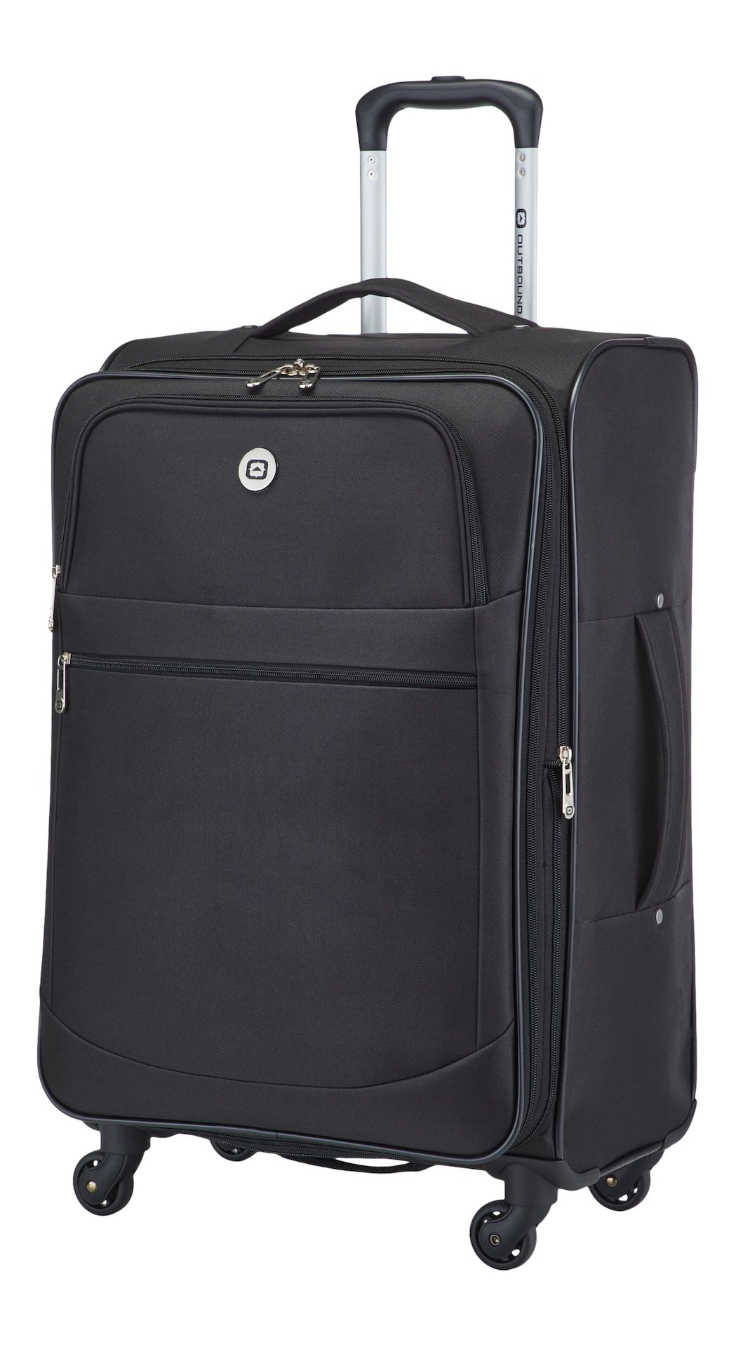 Outbound Softside-Fahrrad-Mittelgepäckkoffer, schwarz, 24-in-Gepäck