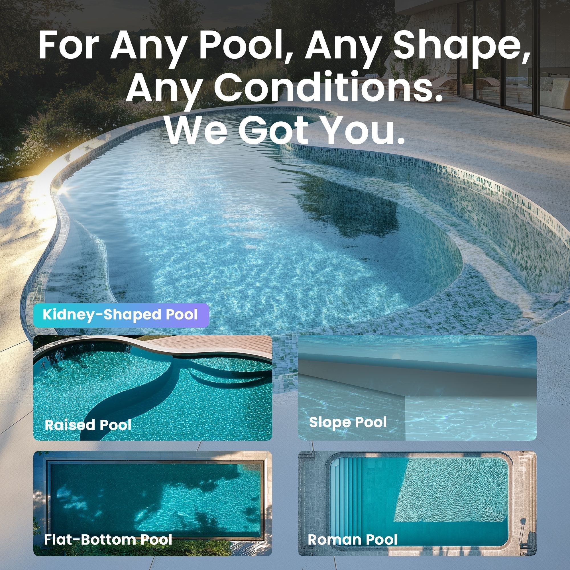 Aiper X1 pro max all-in-one smarter schnurloser Roboter-Poolreiniger für umfassende Poolpflege