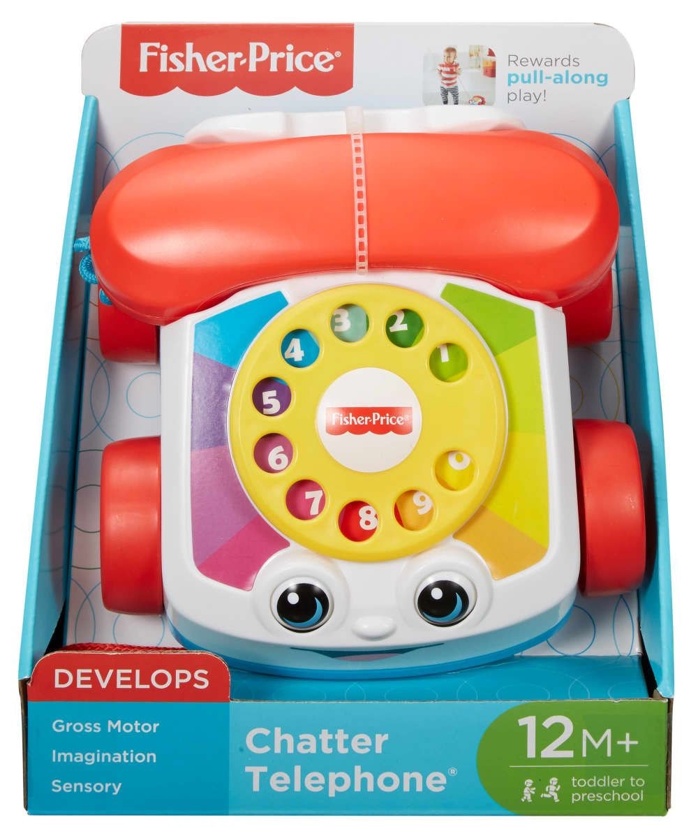 Fisher Price Kinder-Chatter-Telefon mit Sounds und Bewegung