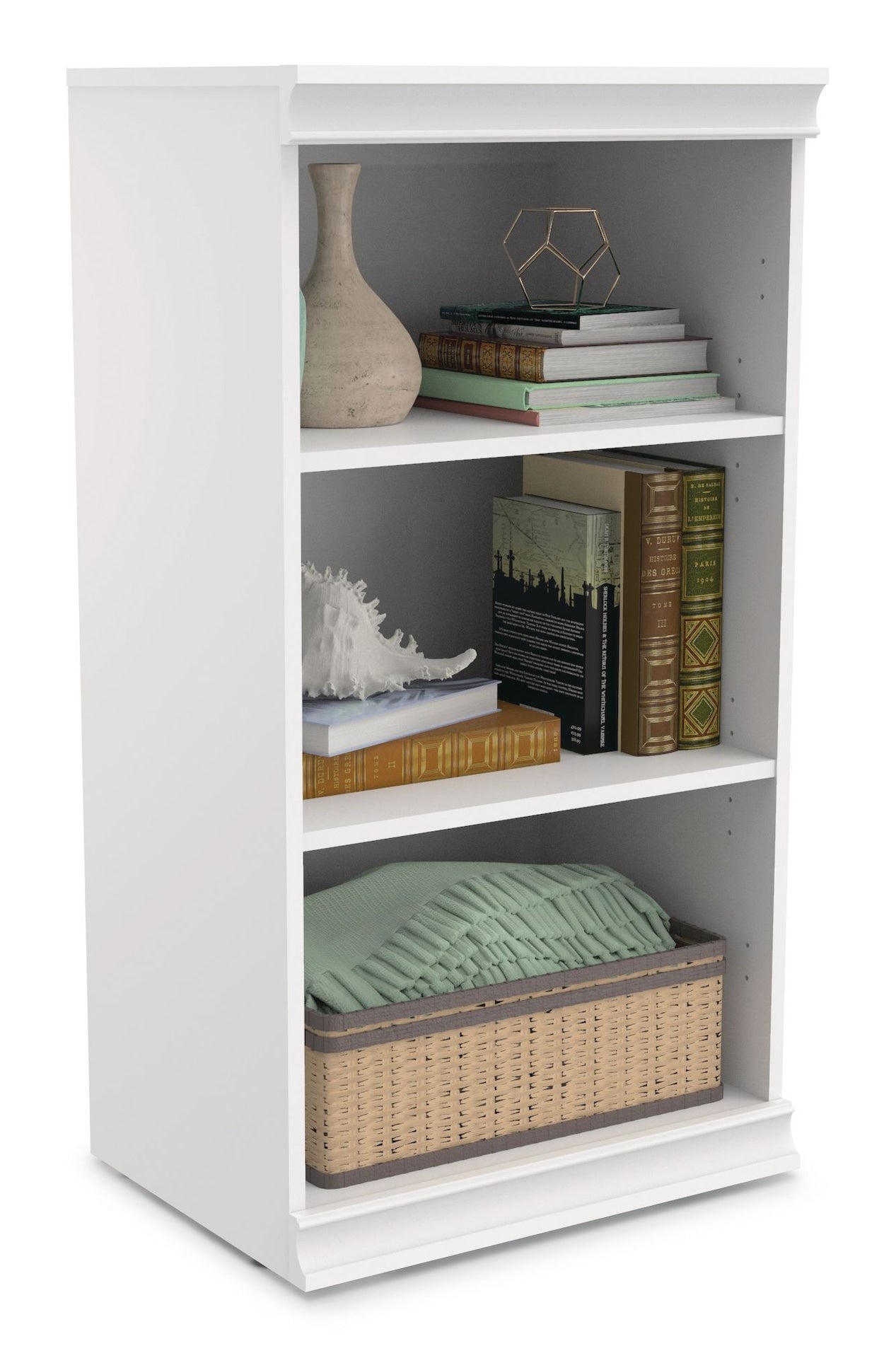 ClosetMaid modulares stapelbares Schranklagerregal, weiß