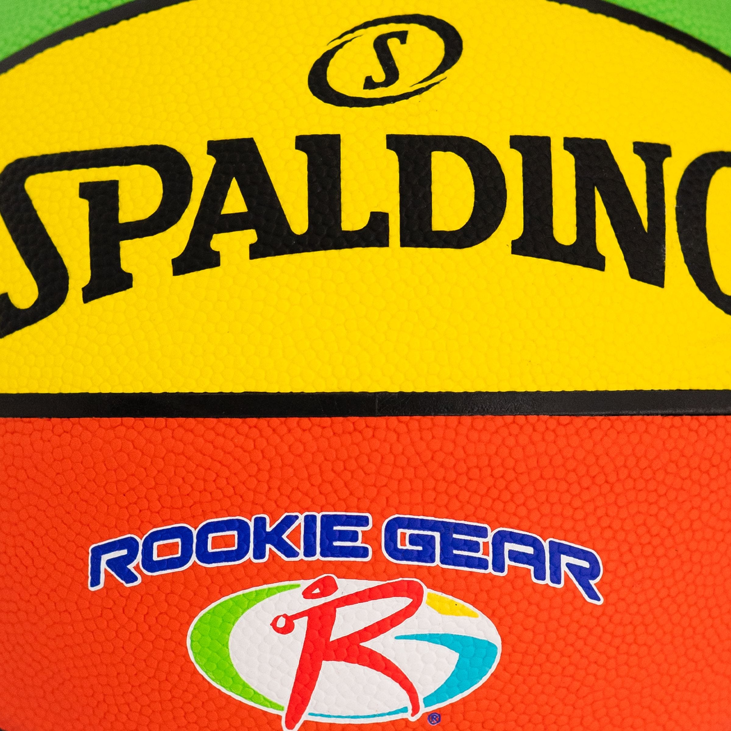 Spalding Rookie-Ausrüstung Jugendkinder Mehrfarben-Komposit-Basketball, Größe 5 (27,5-in)