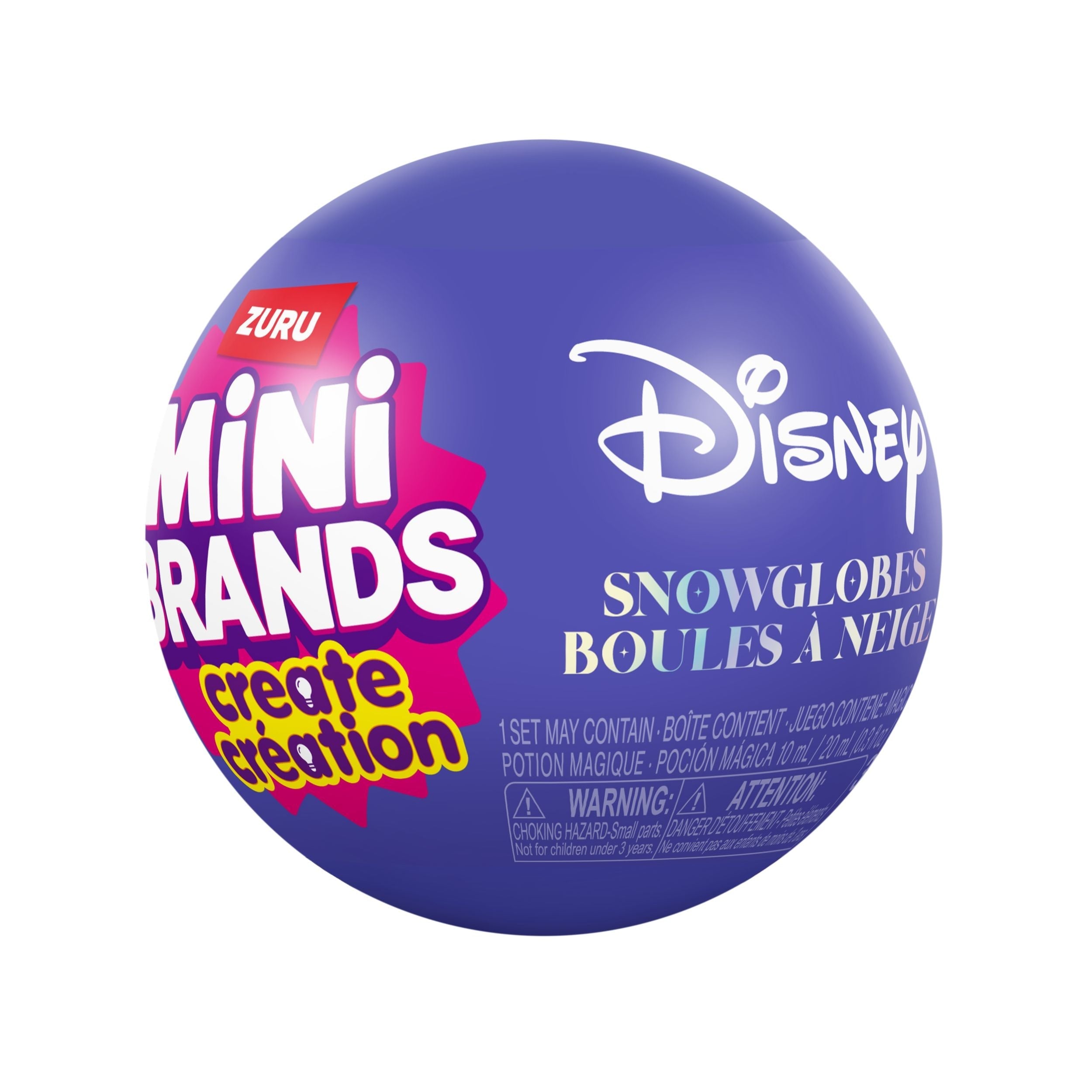 Mini Marken Schnee Globen Disney Serie 1 Kapsel