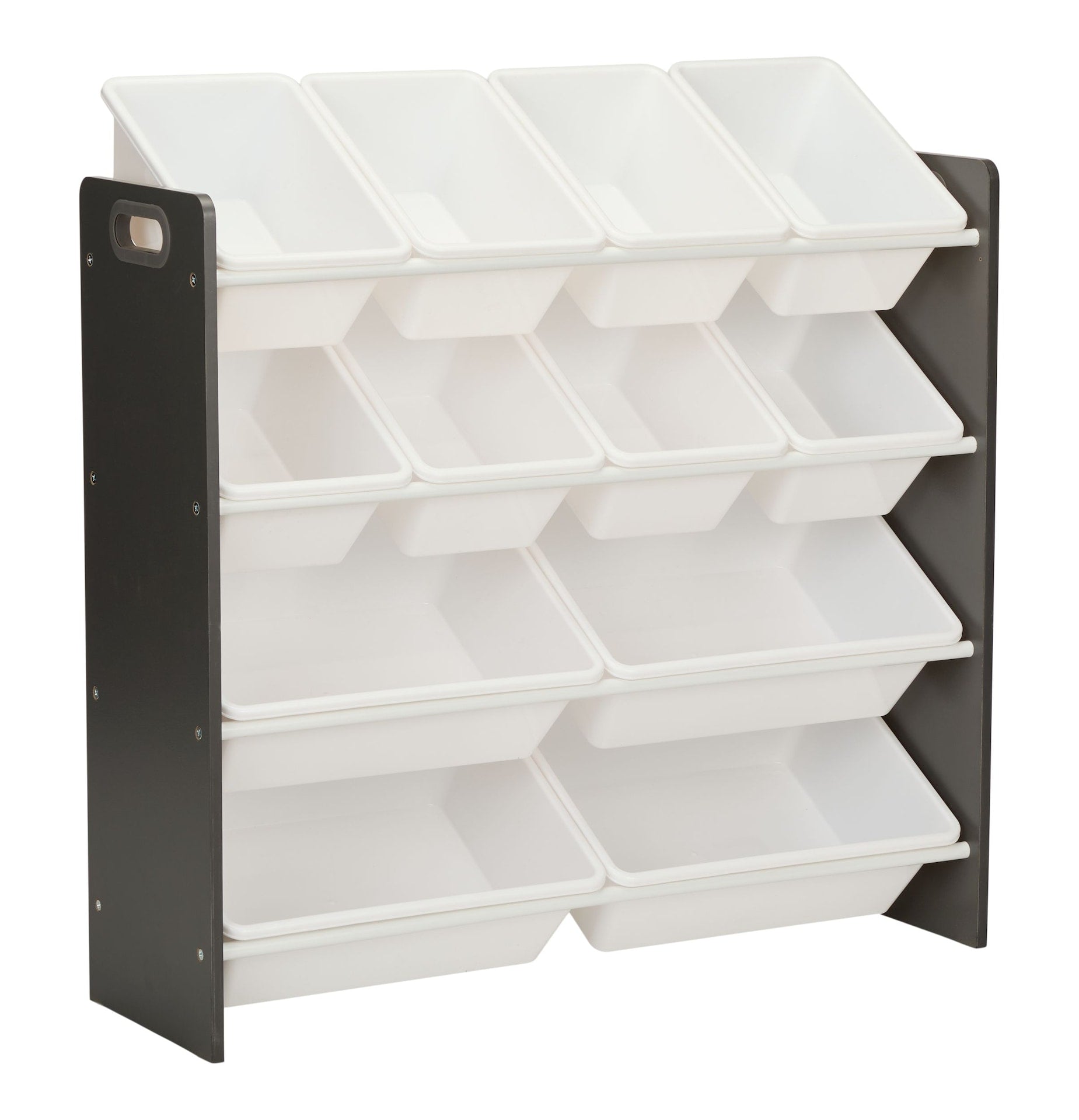 For Living Fleck & Rost resistent robust 12-Bin Organisator, grau