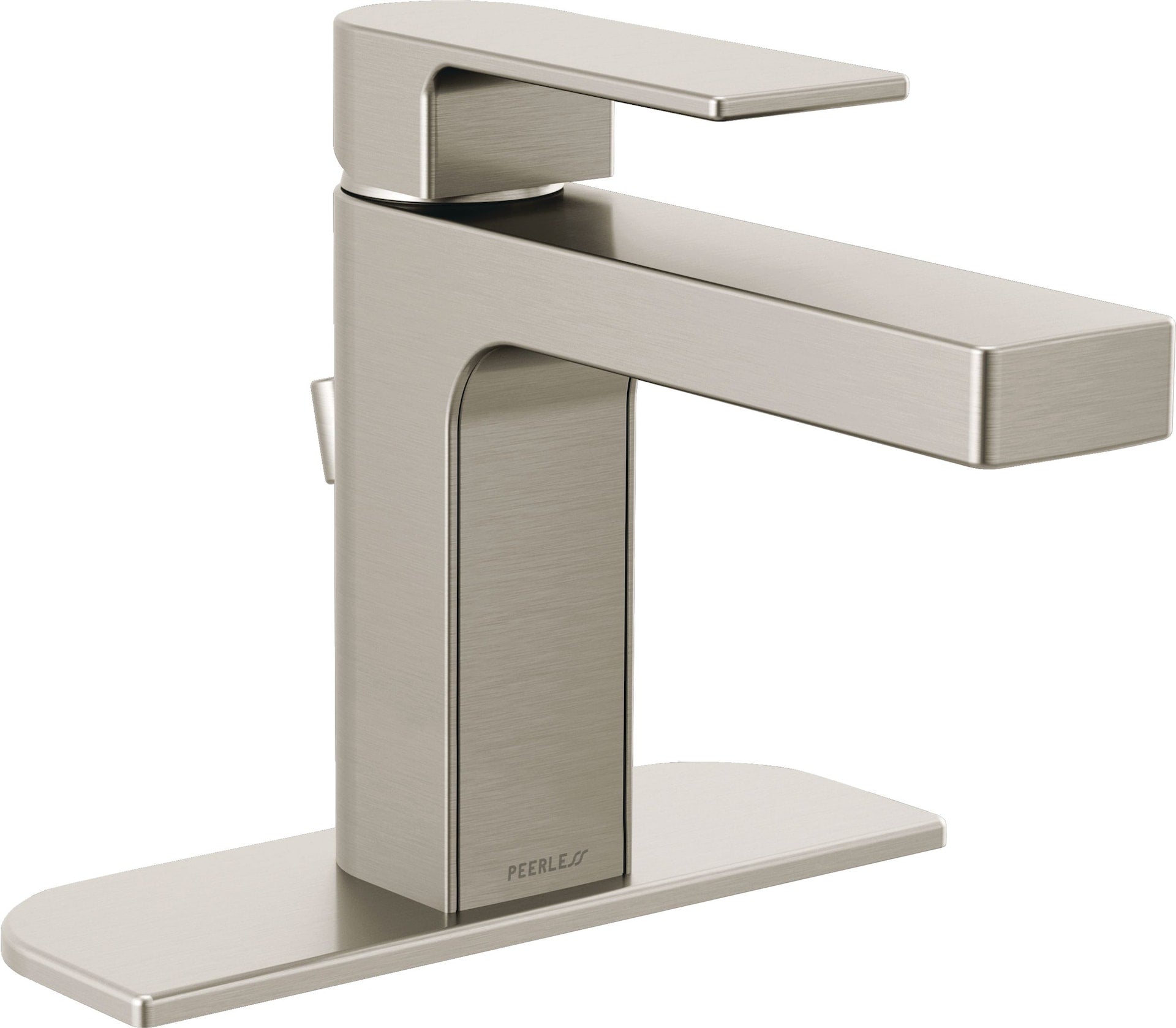 Peerless Xander Single Griff starren Ausguss Einloch Badezimmer Waschbecken Wasserhähne Watersense zertifiziert, gebürstet Nickel