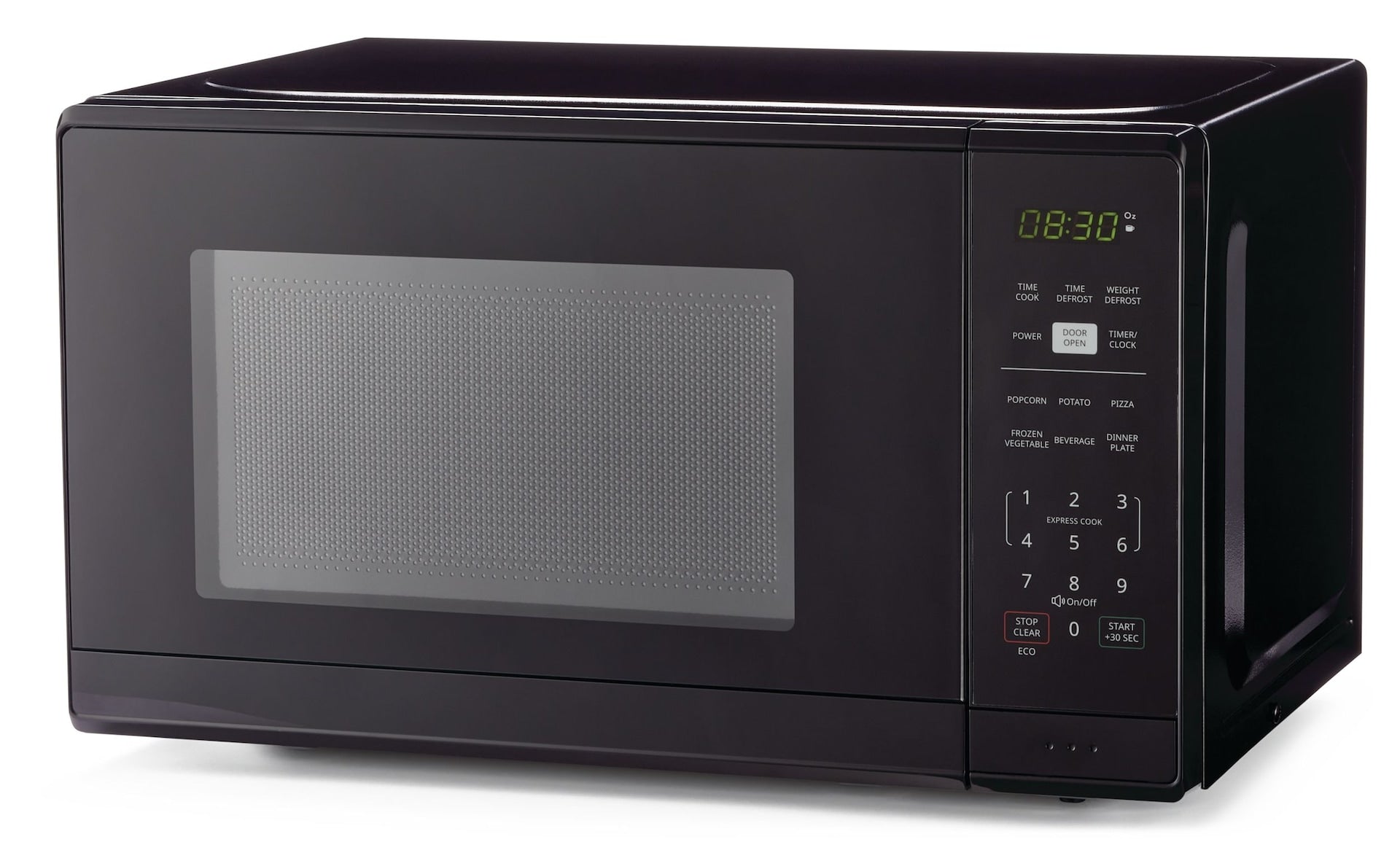 MASTER Chef Arbeitsplatte Mikrowelle, 700 W, schwarz, 0,7-cu-ft