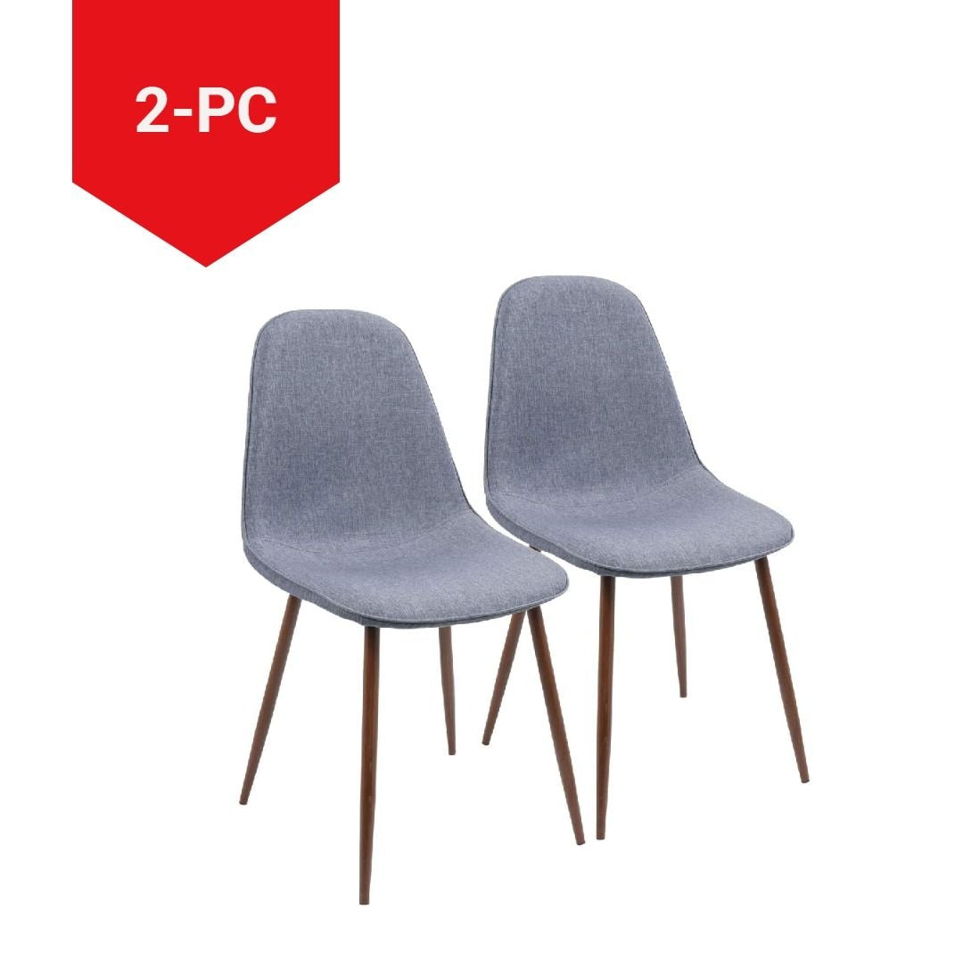 LumiSource Kiesel-Essstuhl-Set, 2-pc
