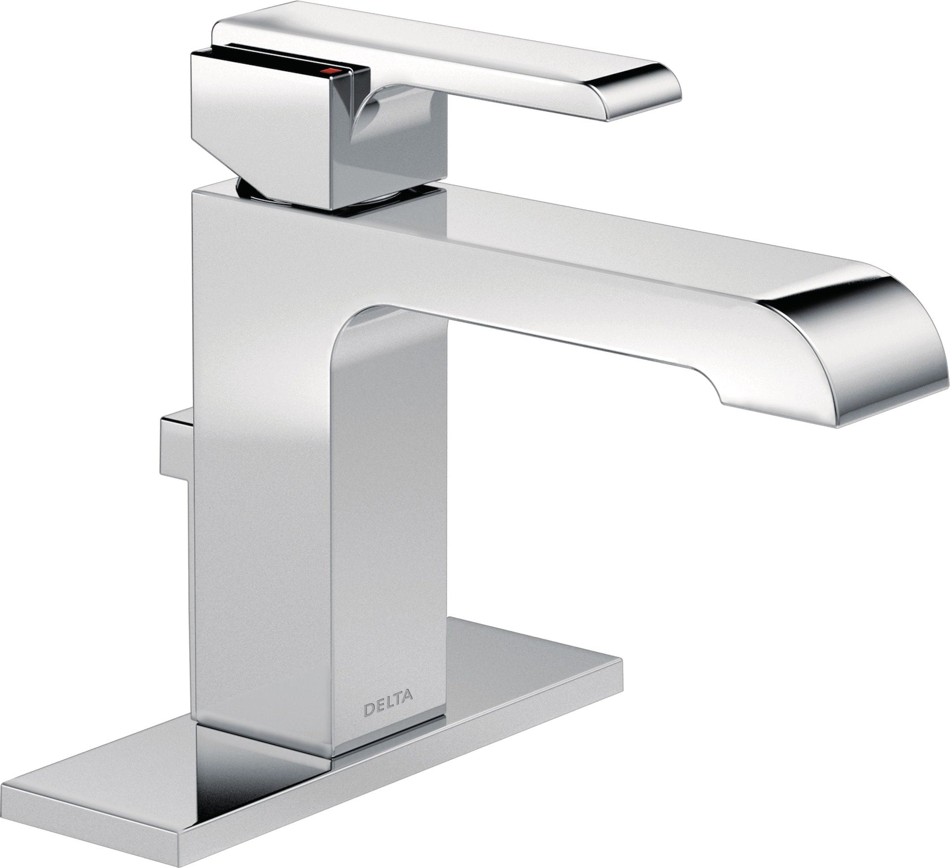 Delta ara 1-Handle Badezimmerhahn mit Metall Pop-up, Chrom