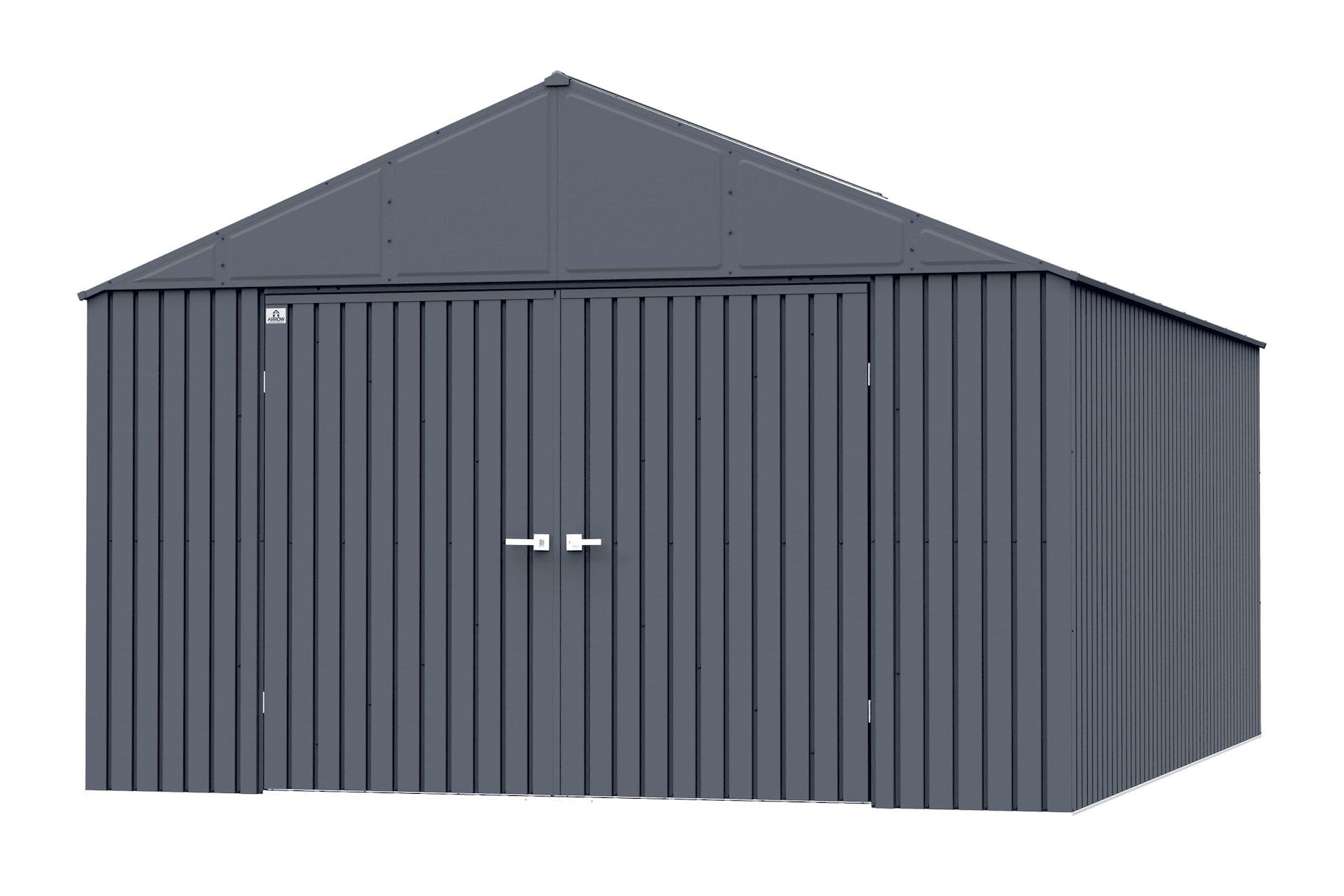 Arrow Elite 12x16-ft Anthrazit korrosionsbeständige Stahllagerhalle