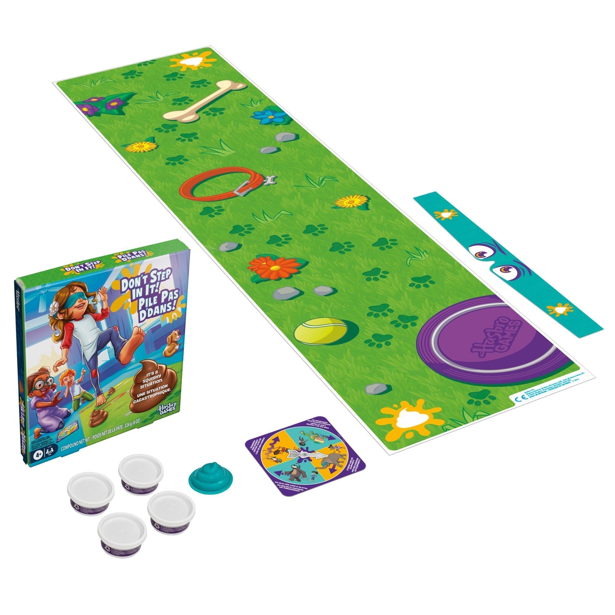 Hasbro Spiele nicht Schritt in es mit verbundenen Poop Ausweichen Spiel für Alter von 4+