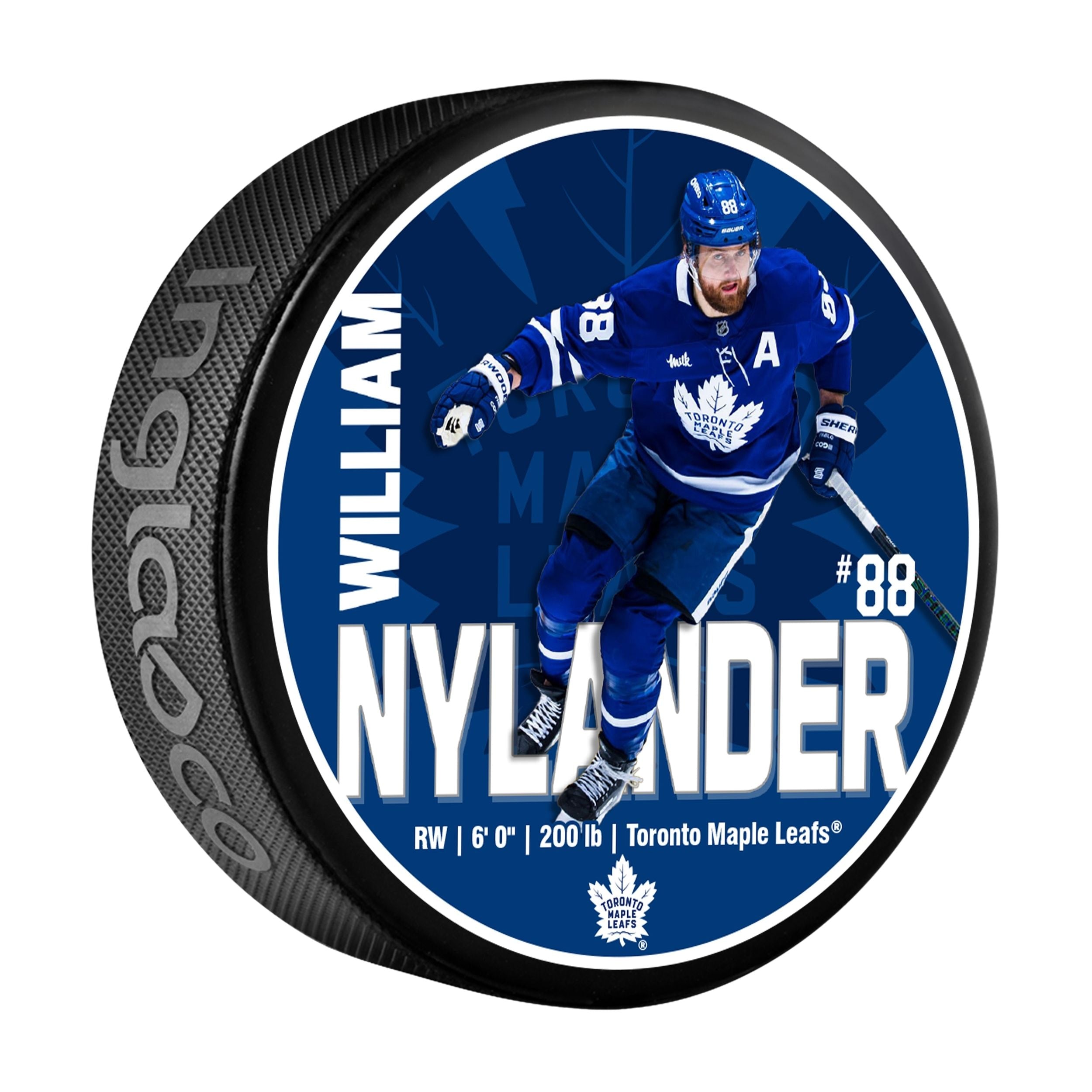 NHL Toronto Maple Leafs William nylander Hockeypuck, 6-oz
