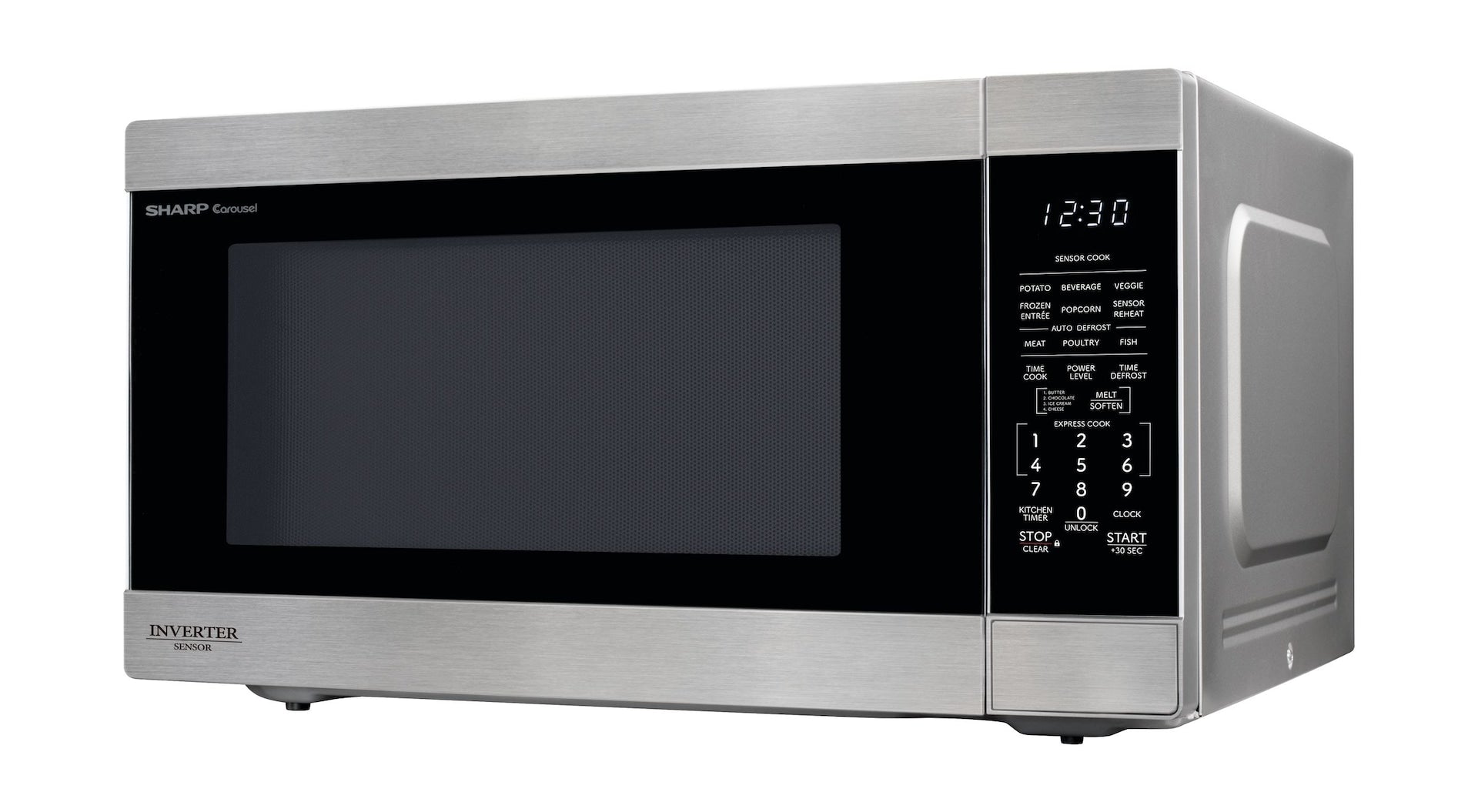 Sharp XL Arbeitsplatte Mikrowelle mit Wechselrichter, 2,2-cu-ft