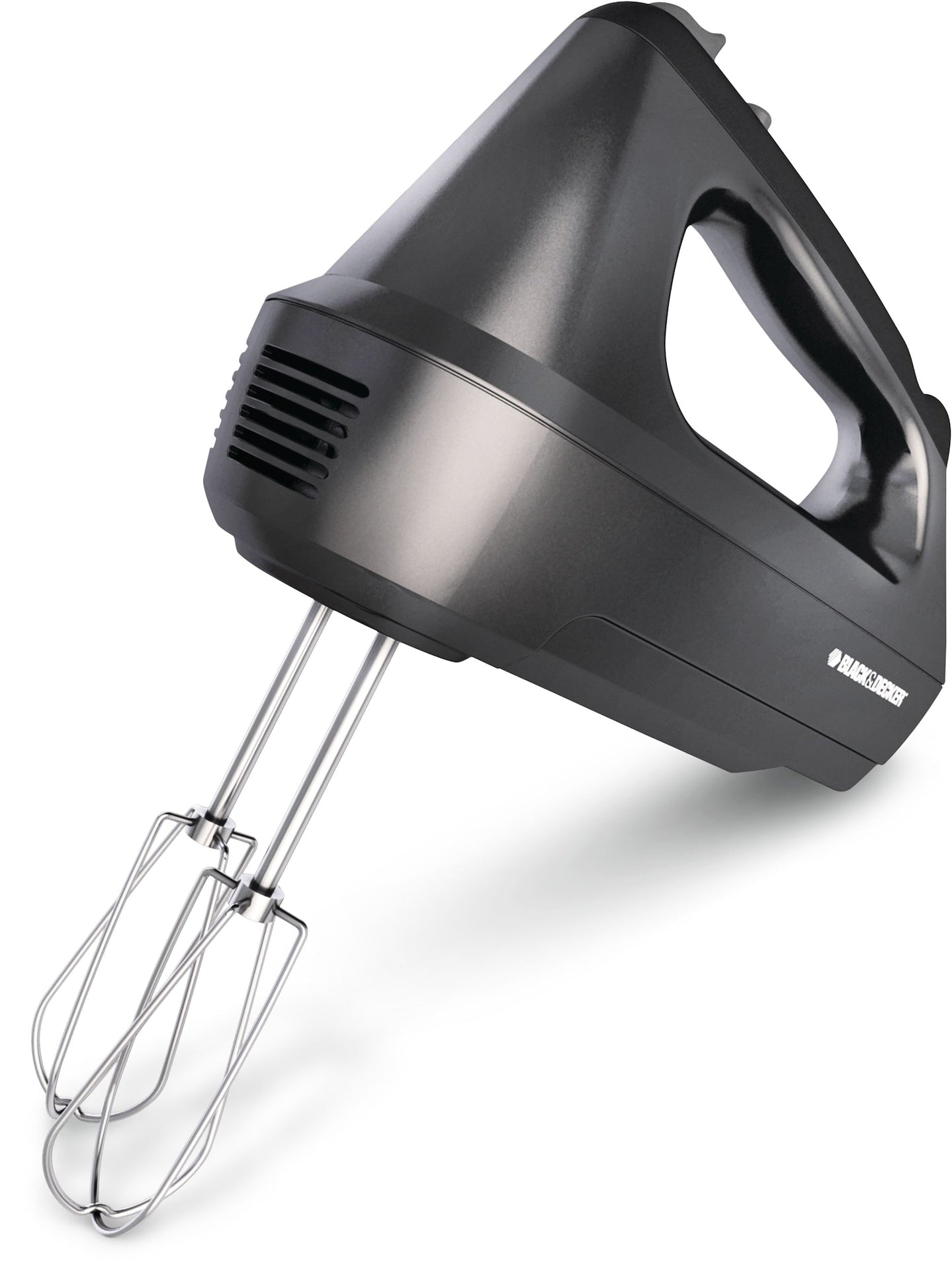 Black & Decker 6-Gangs-Handmixer mit Lagergehäuse schwarz