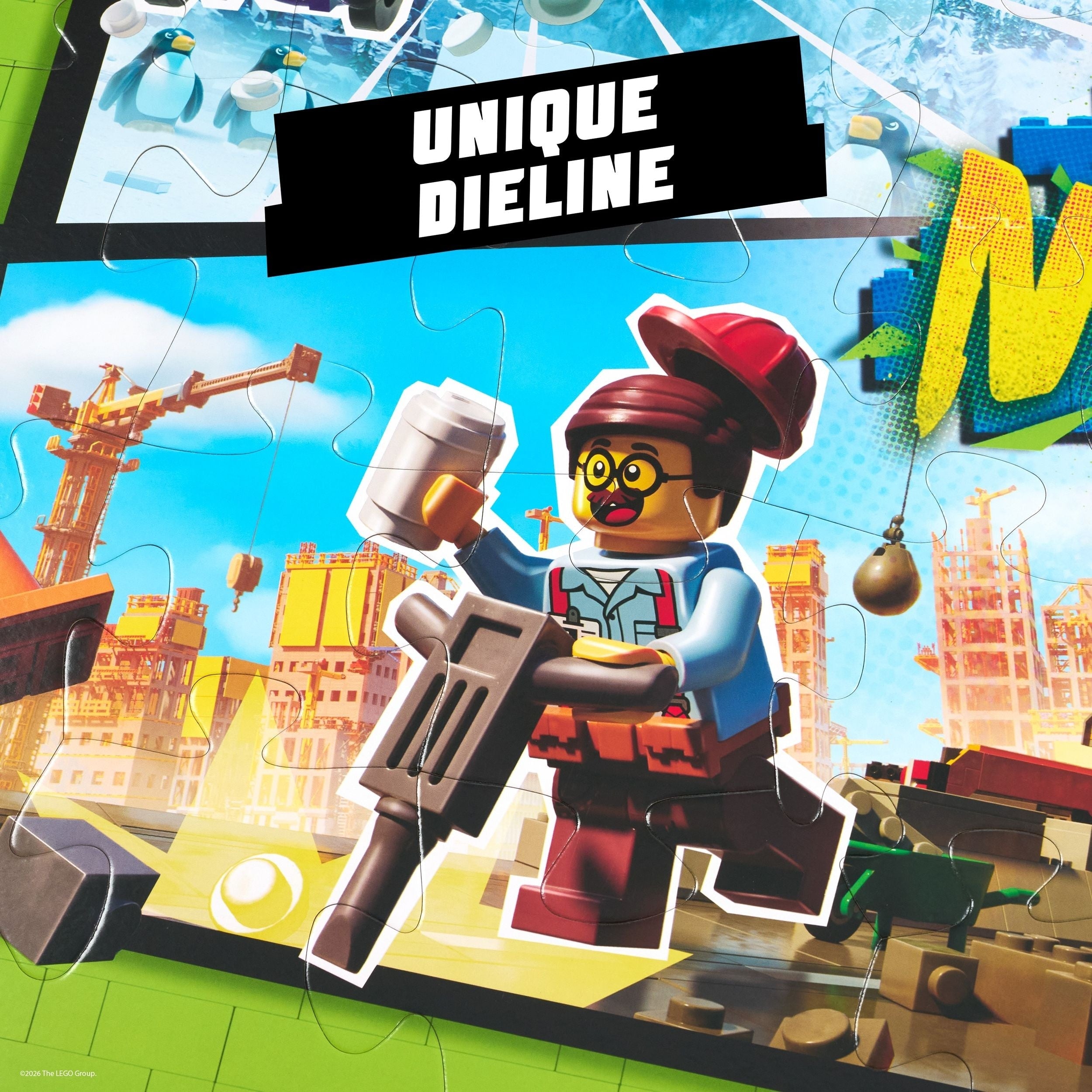 LEGO "Keine Grenzen" Bodenpuzzle