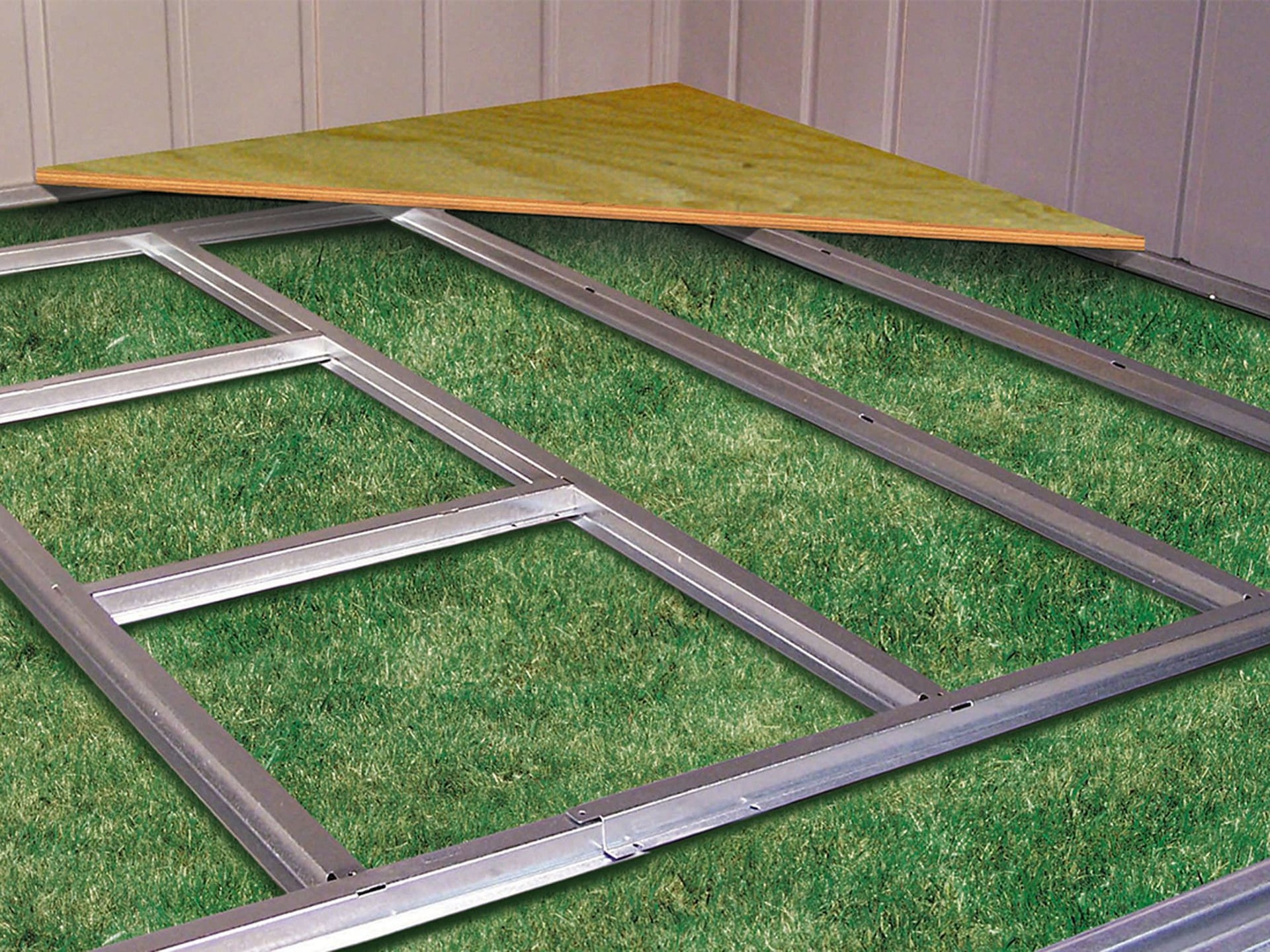 Arrow Bodenrahmen-Kit für Pfeil klassische 10x11-ft, 10x12-ft und 10x14-ft Schuppen