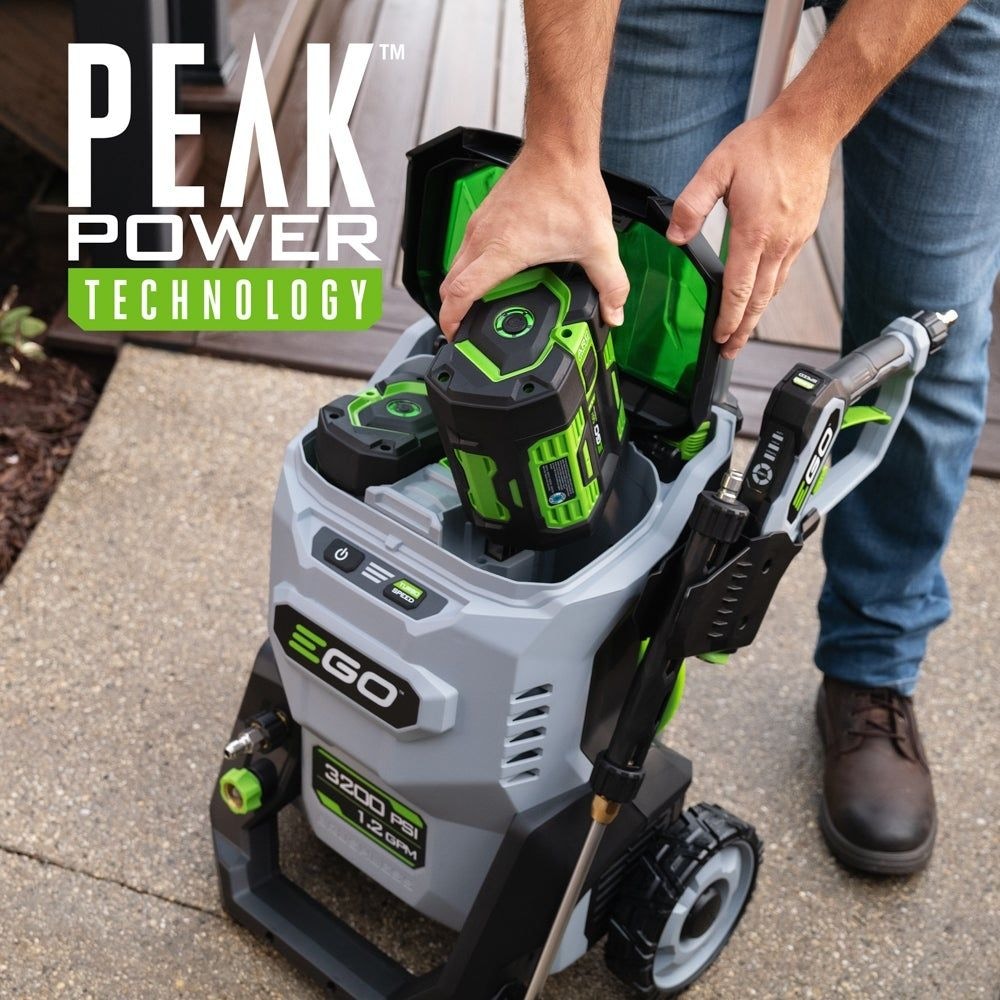 EGO POWER+ 3200 PSI elektrische Druckwaschanlage, nur Werkzeug