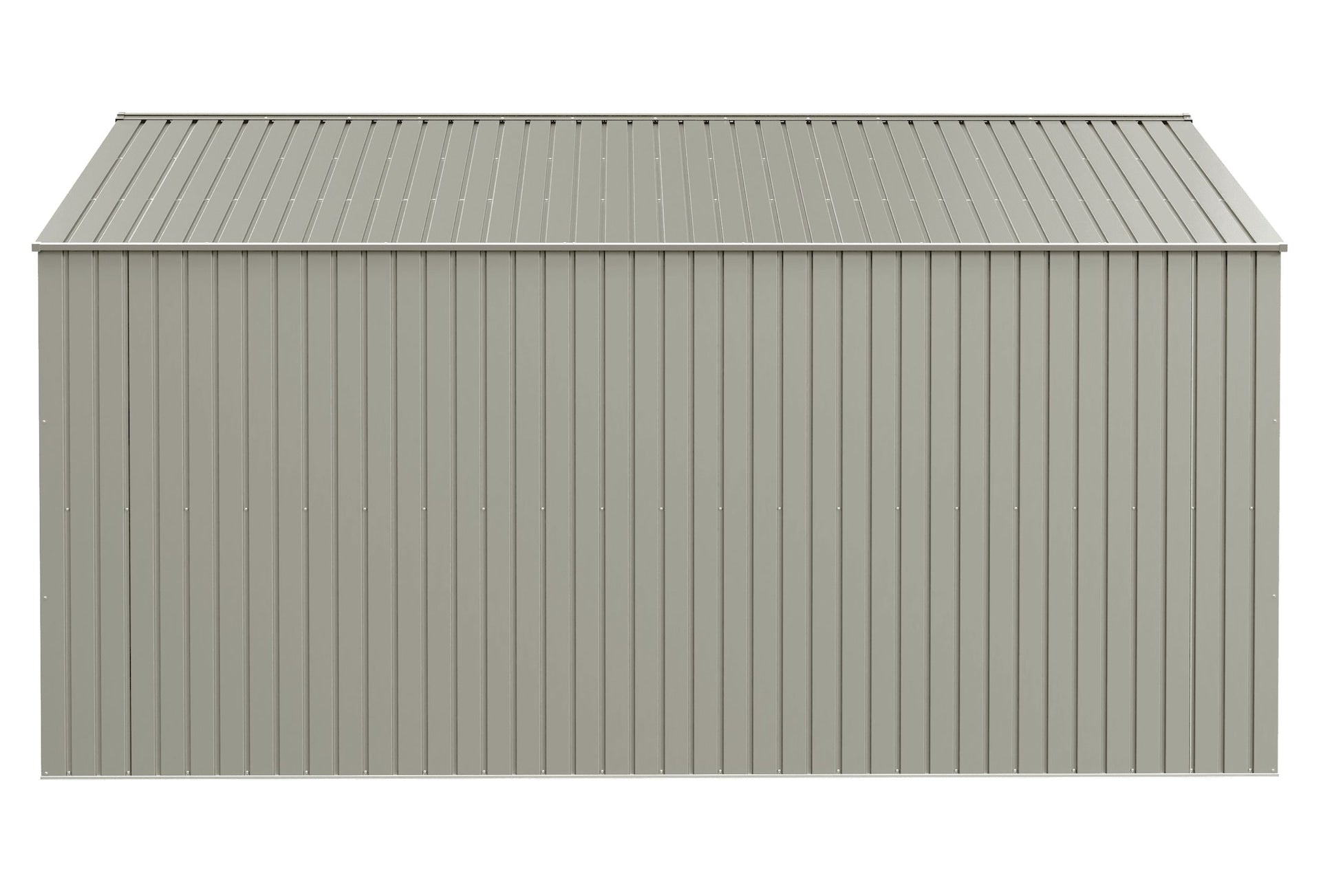Arrow Elite 14x14-ft cool grau korrosionsbeständige Stahllagerhalle