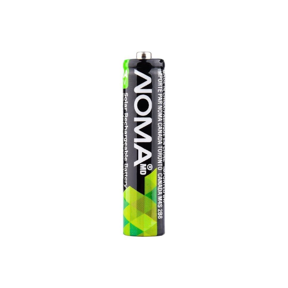 NOMA AAA ni-mh 300mAh wiederaufladbare Batterien für Solarlampen, 1.2V, 4-pk