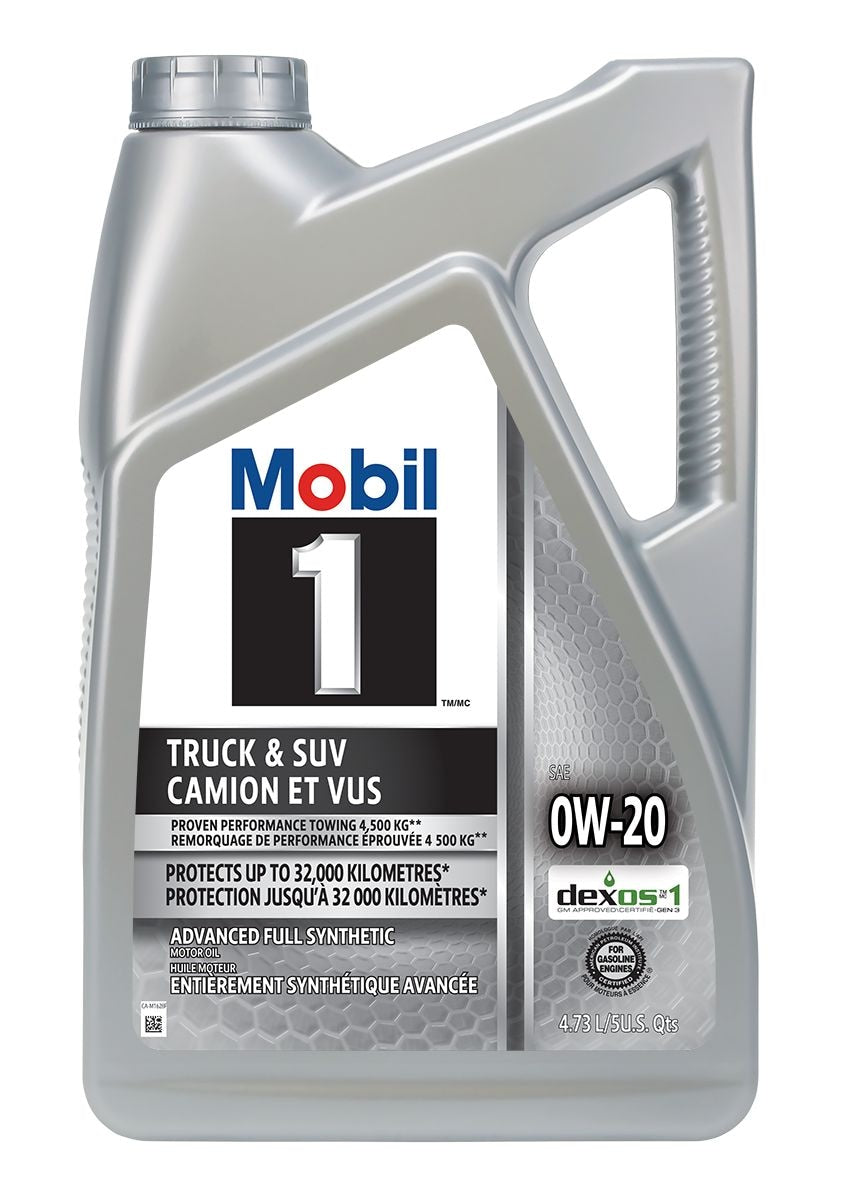 Mobil 1 LKW & SUV 0W20 synthetischer Motor / Motoröl, 4,73-l