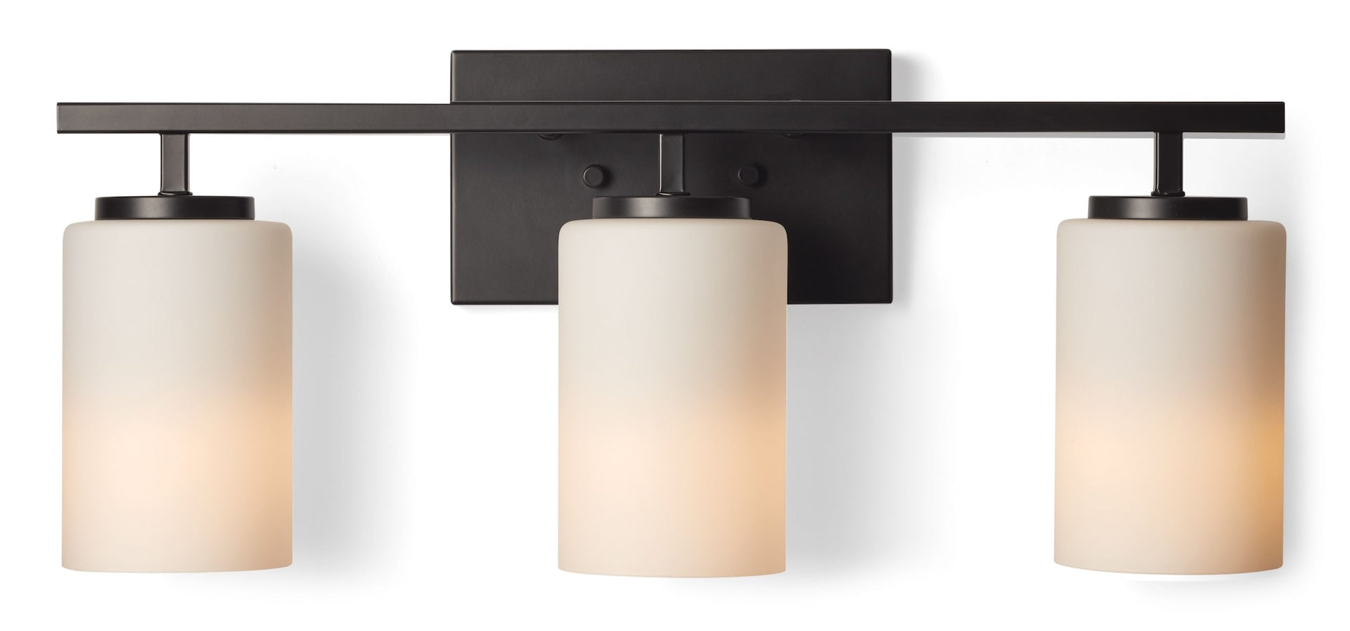 CANVAS Northfield 3-Light Vanity Leuchte, mattschwarz