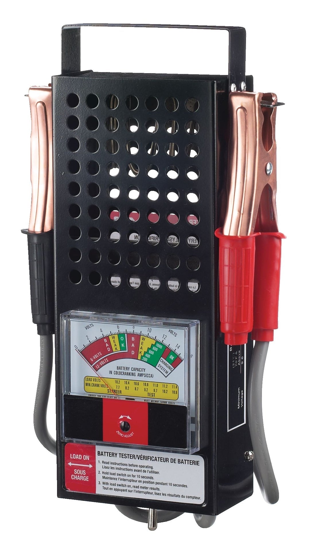 MotoMaster Batterietester, 100 Ampere Last, 6V/12V
