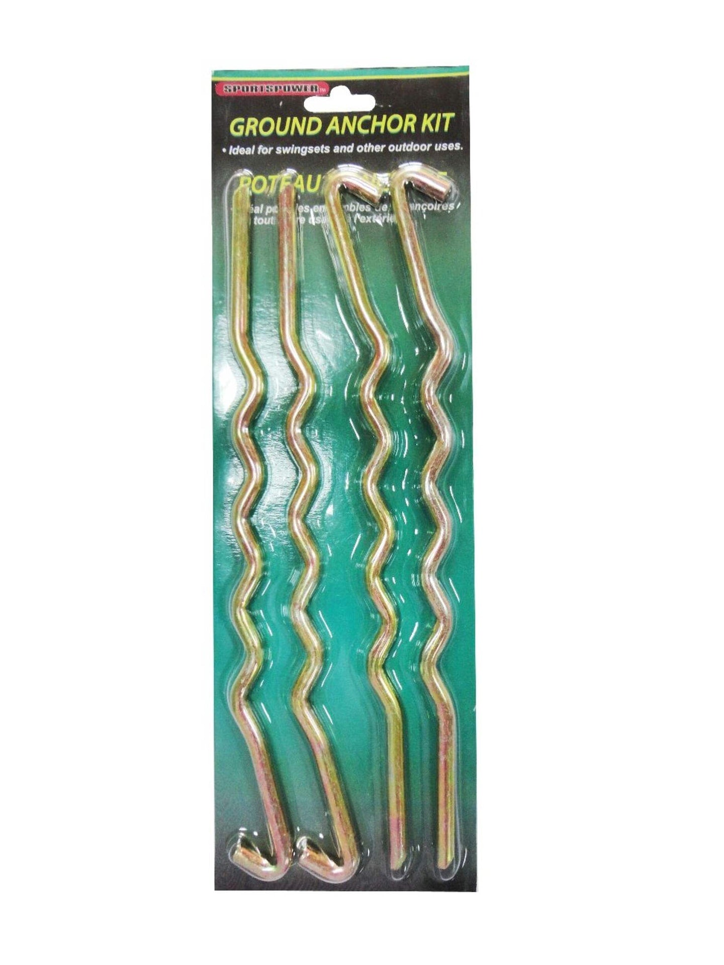 Sportspower Außen-Schwerlast-Stahl-Schaukel-Set-Anker, 4-pk