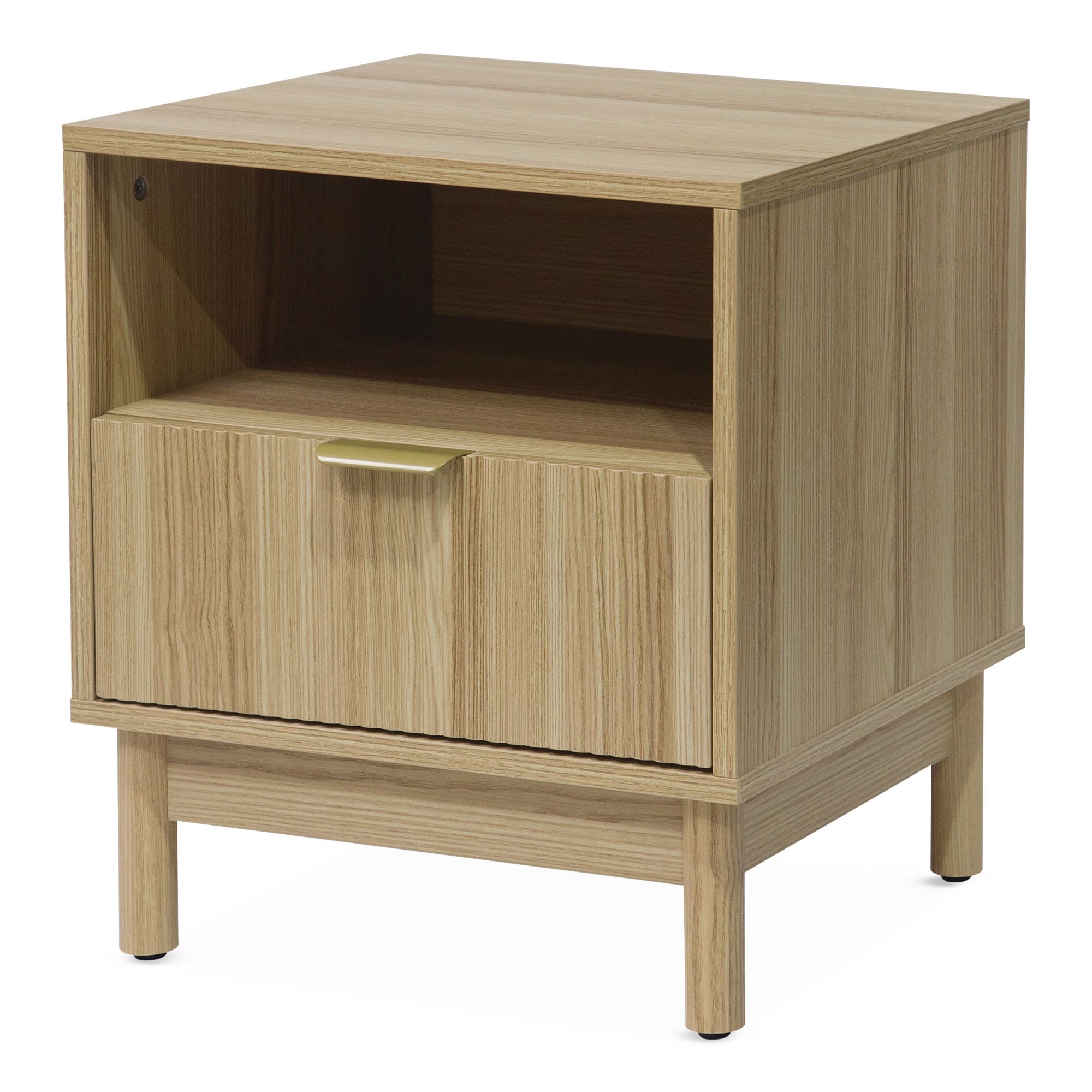 Canvas Winkler Beistelltisch, Eiche