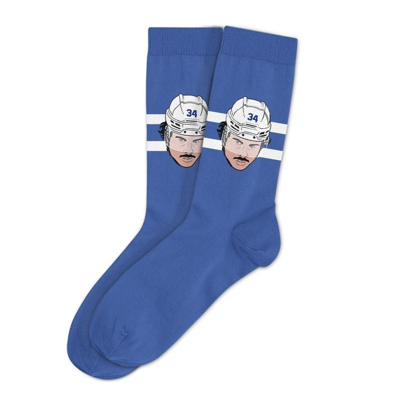 Major League Socks NHL toronto Ahornblätter auston matthews "sockey" Crew Socken, erwachsen, eine Größe