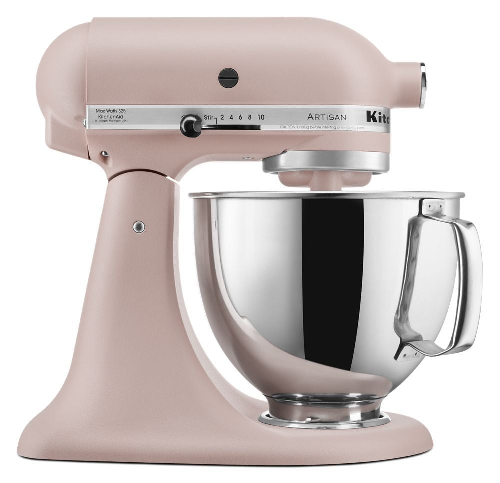 KitchenAid Artisan Serie 5-Quart Tilt-Head Stand Mixer, gefiedert rosa