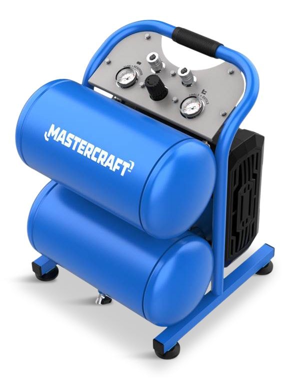 Mastercraft 5-Gallonen-Luftkompressor mit Bedienfeld, 175 PSI, 1,5 PS