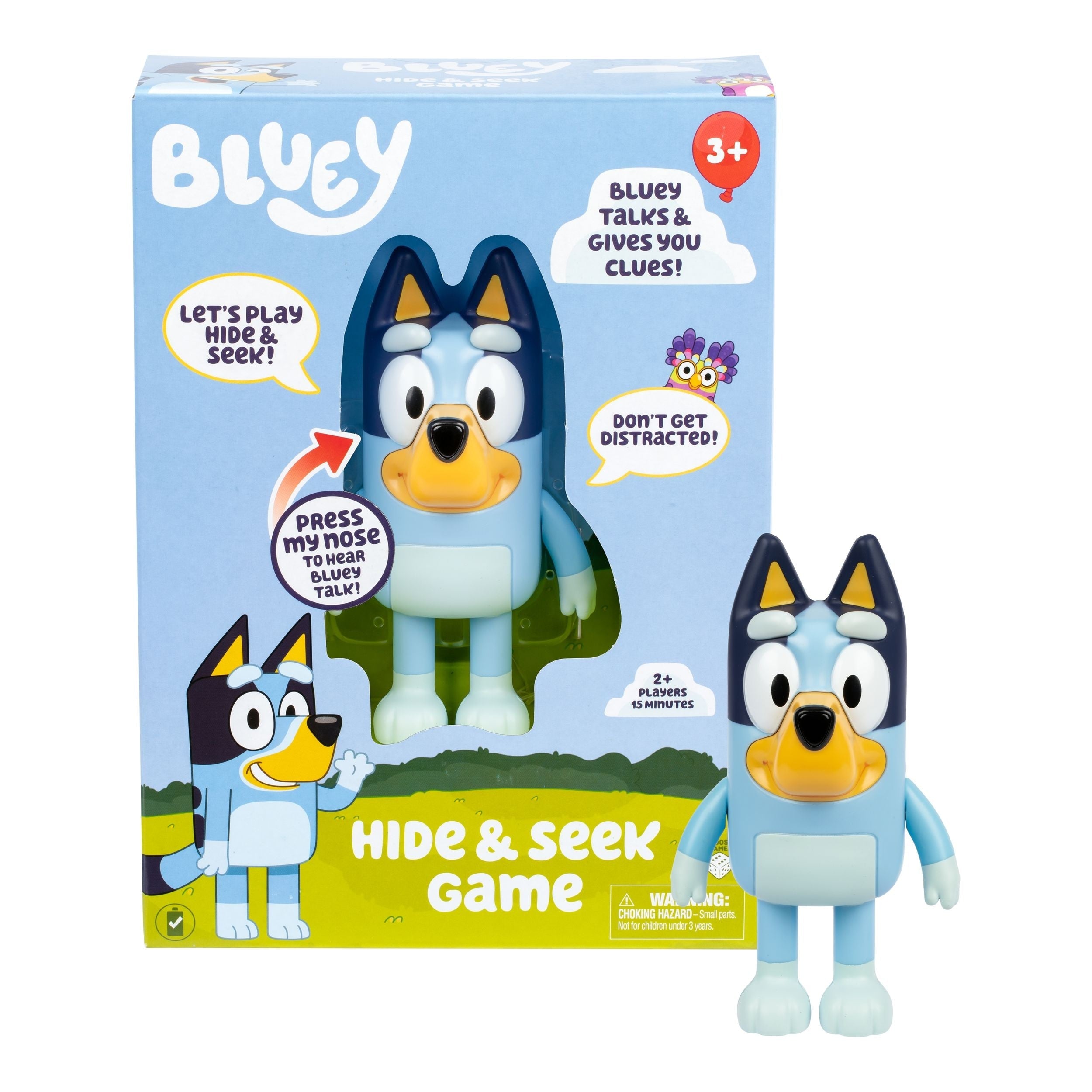 Bluey hide n seek, Englisch