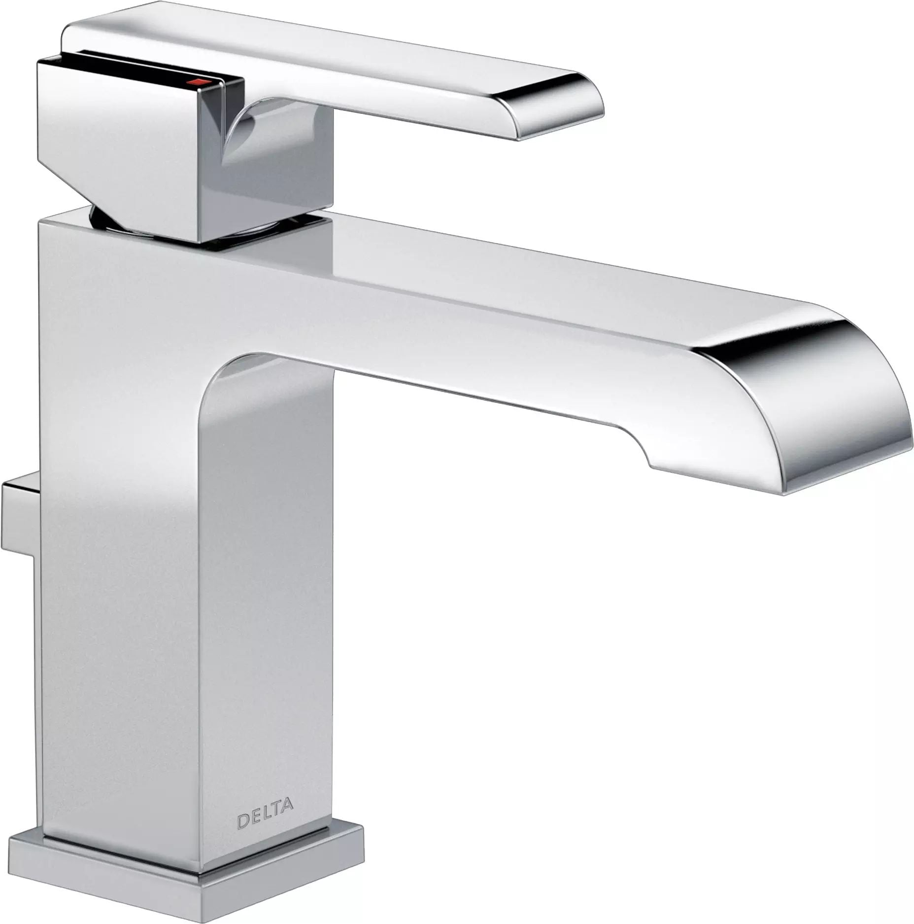 Delta ara 1-Handle Badezimmerhahn mit Metall Pop-up, Chrom