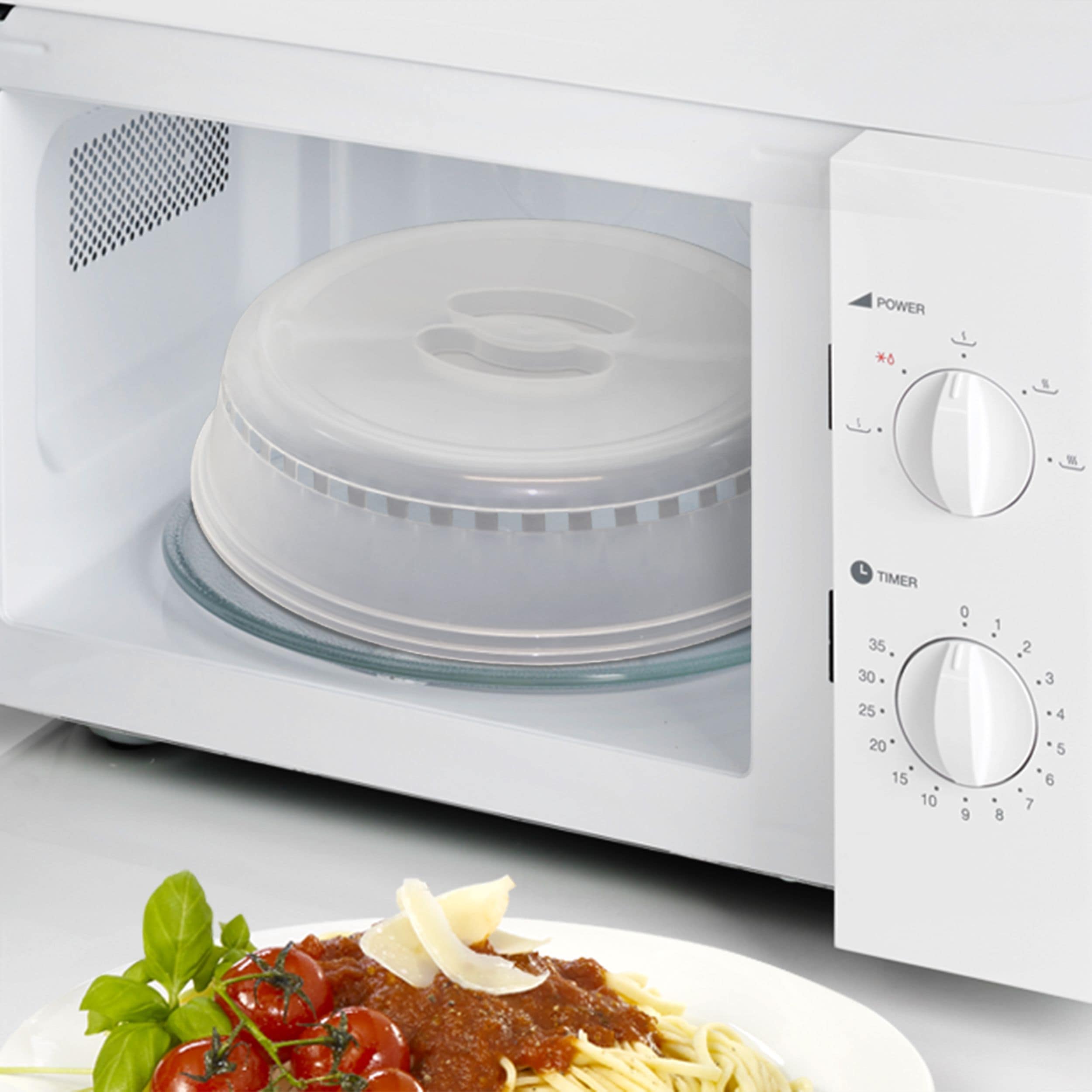 Starfrit Mikrowellen-Lebensmittelabdeckung/Platterabdeckung bpa-frei, Geschirrspülersicher, 25,4 cm