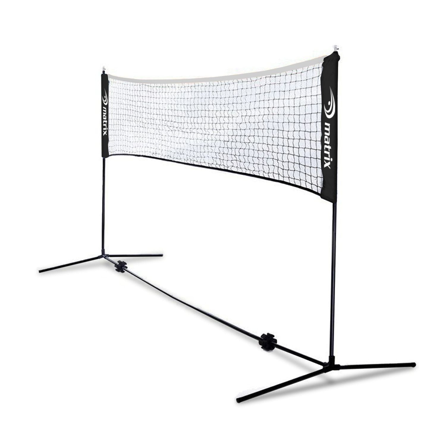 Matrix verstellbare Einfahrt Racket Sportnetz für Pickleball, Tennis & Badminton, 10-ft