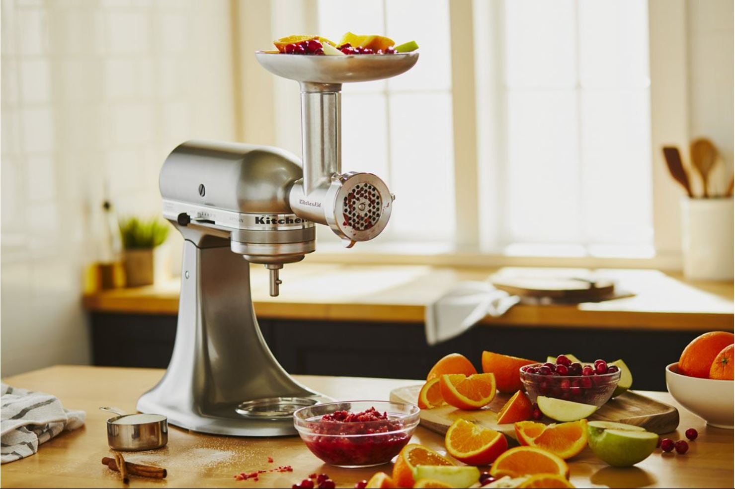 KitchenAid Metall-Nahrungsmittel-Ständer-Mischeraufsatz