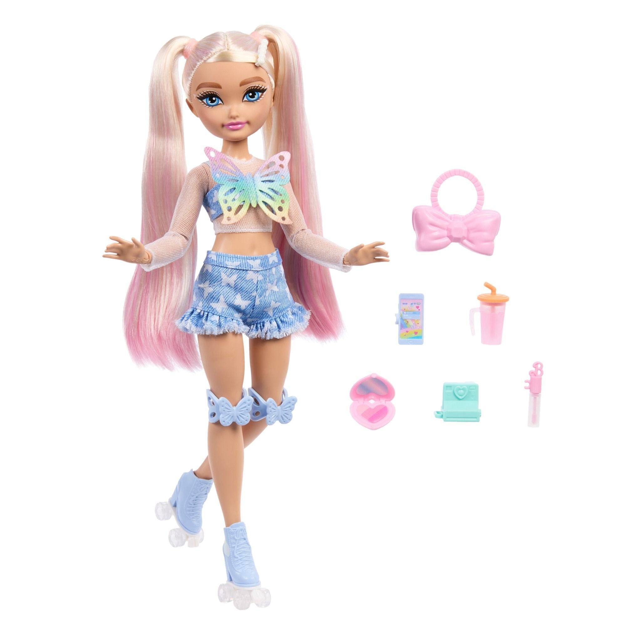 Barbie Dream Besties Skate-Party-Core-Modepuppe für 4+ Jahre, verschiedene Stile
