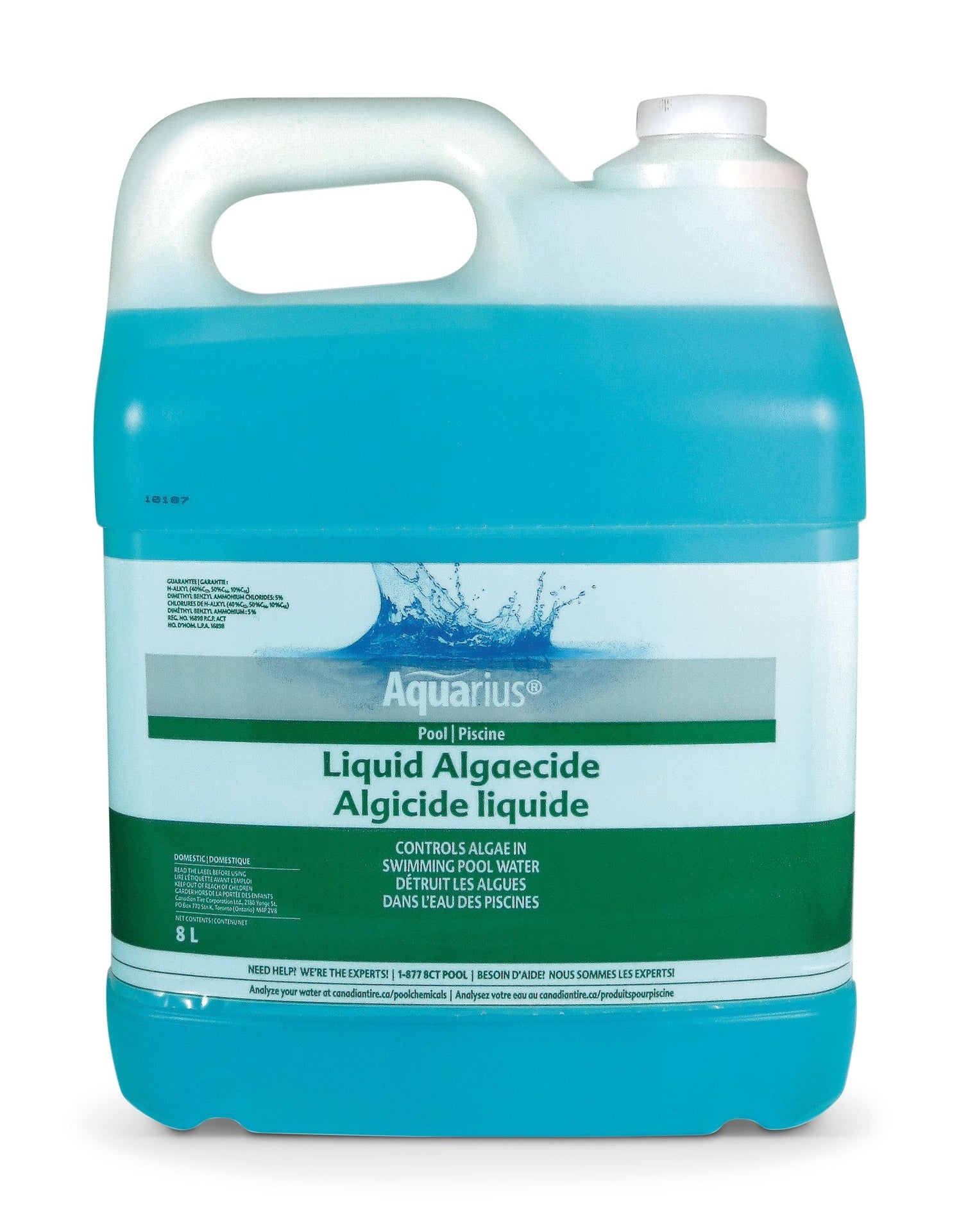 Aquarius 5% flüssiges Algenzid, 8-L