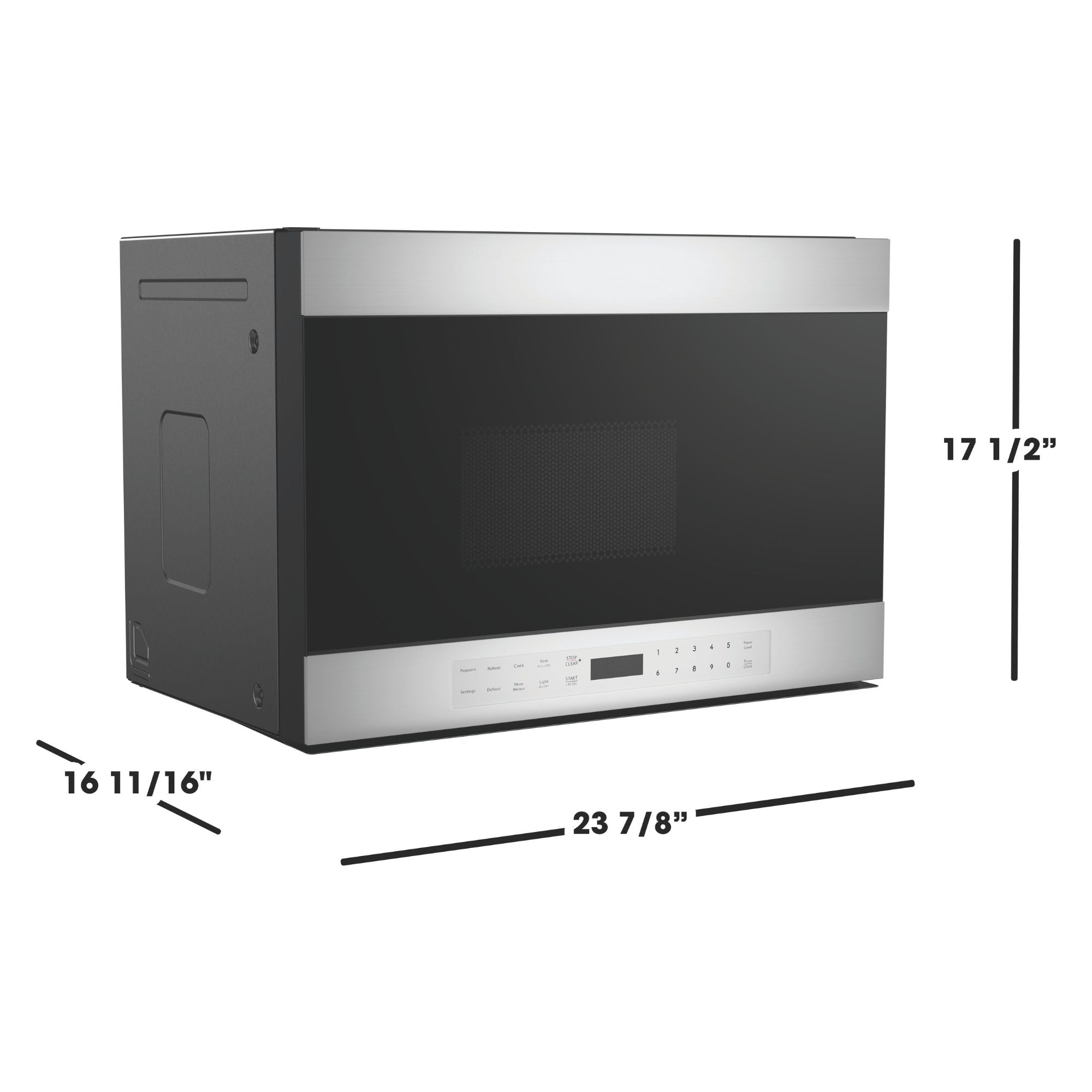 Sharp Edelstahl über dem Bereich Mikrowelle Ofen, 300 CFM, 24-in