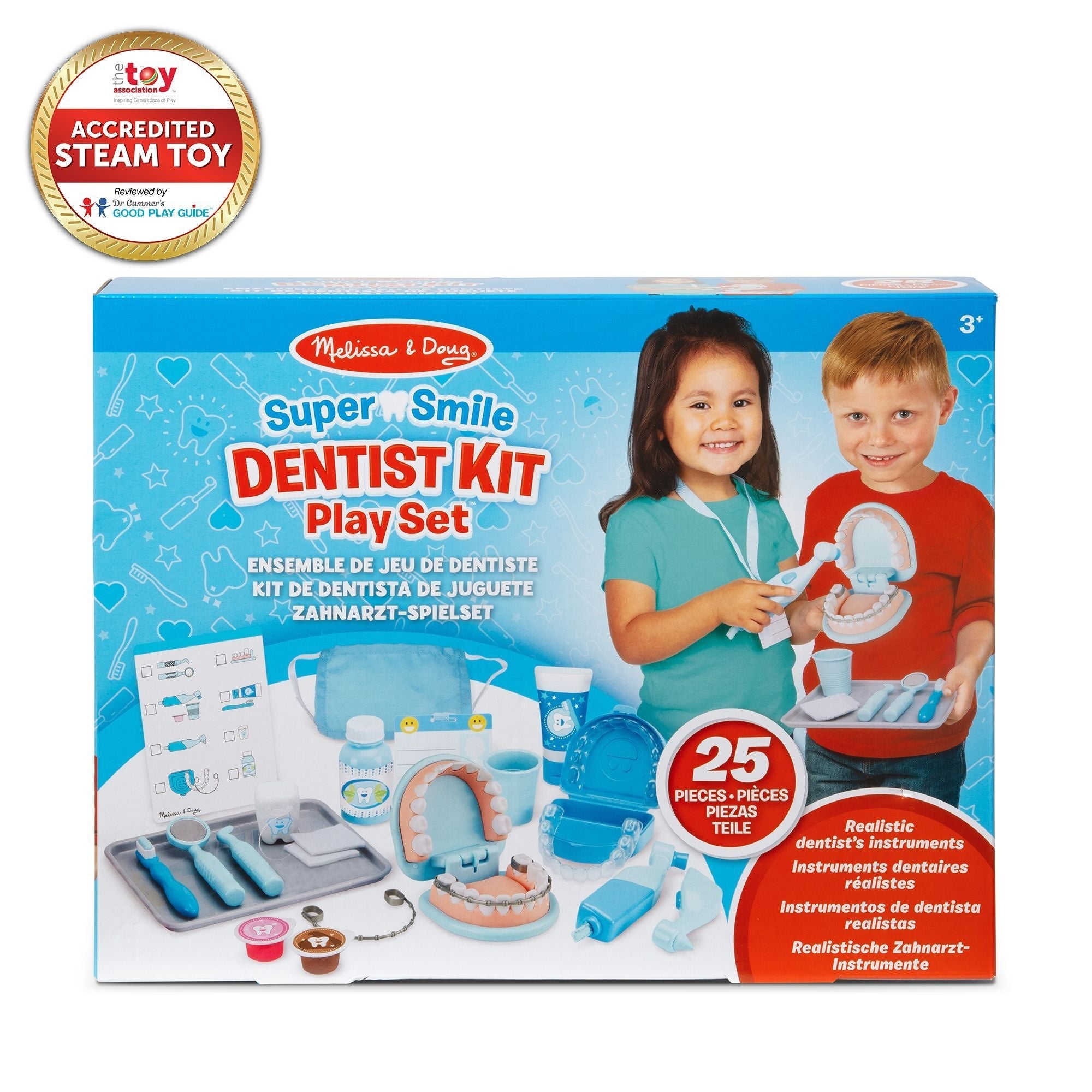 Melissa & Doug super lächeln Zahnarzt-Kit, Alter 3+