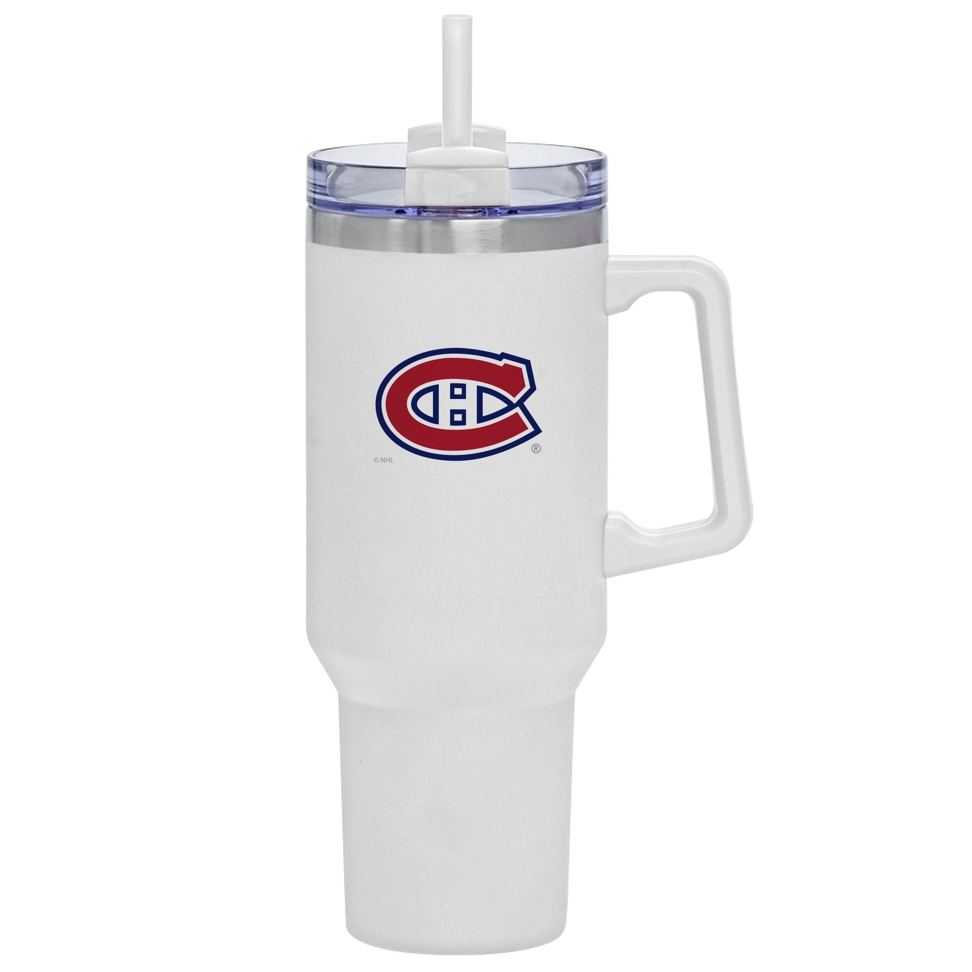 NHL Montreal Canadiens Reisebecher mit Stroh und Griff, 40-oz