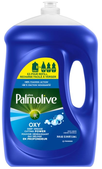 Palmolive ultrafestes flüssiges Geschirrspülmittel nachgefüllt, verschiedene Duftstoffe, 2,06 l