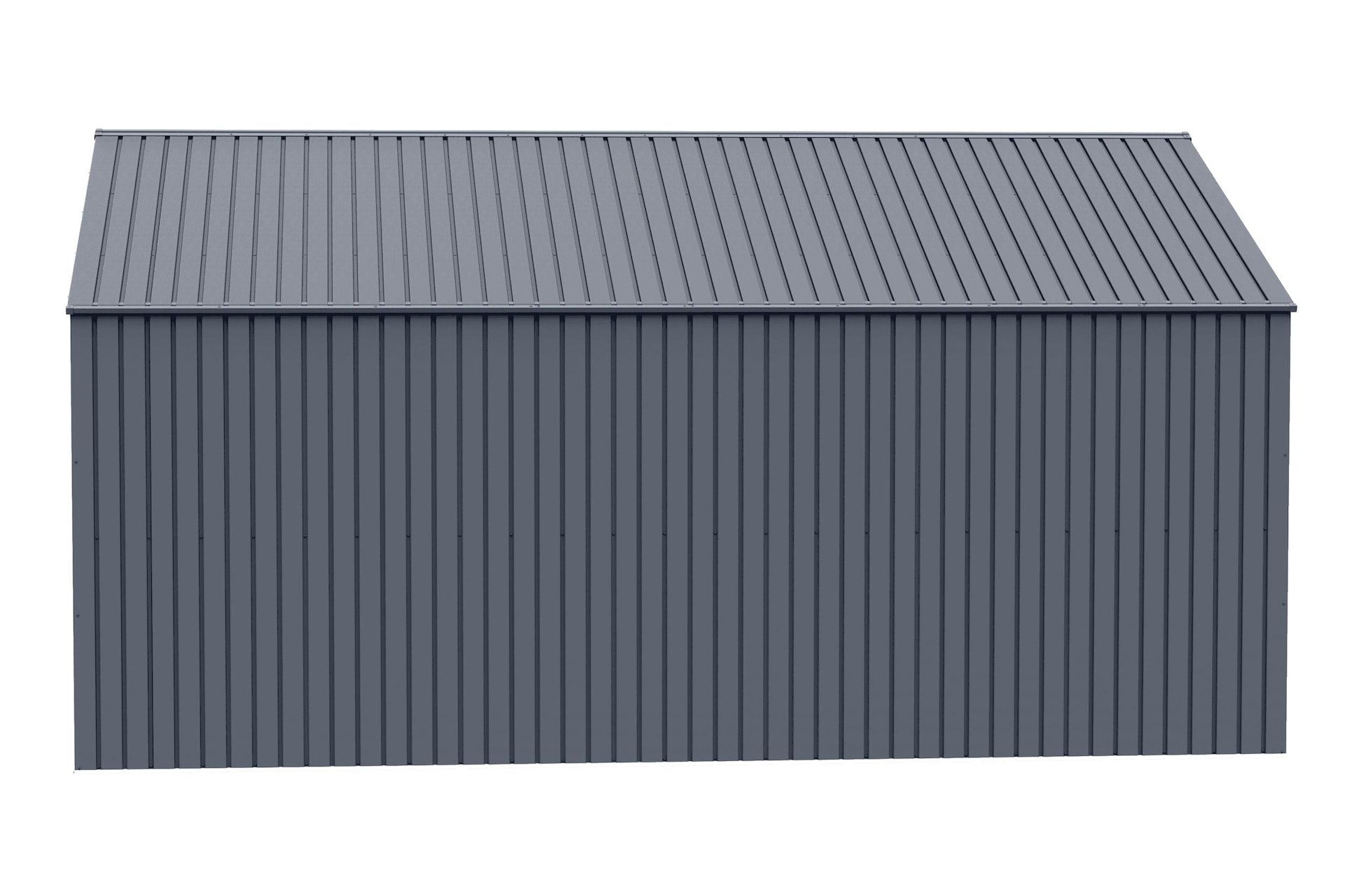 Arrow Elite 12x16-ft Anthrazit korrosionsbeständige Stahllagerhalle