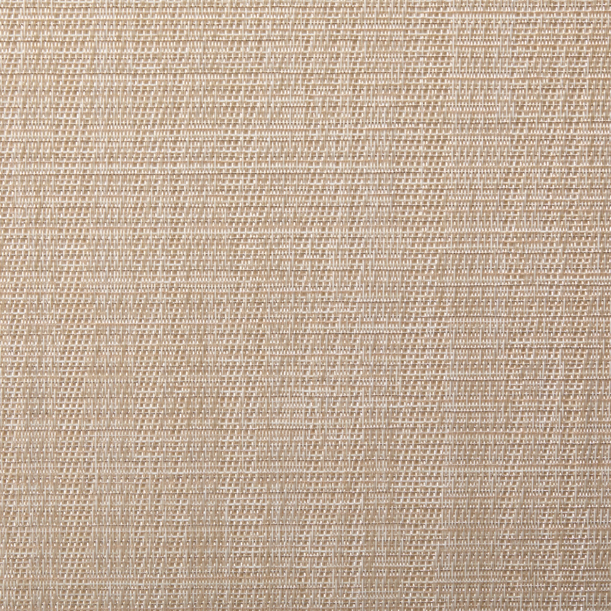 CANVAS Lurex Rechteck textilene gewebte Placemat, Prosecco, 13-in x 18-in, 4-pk