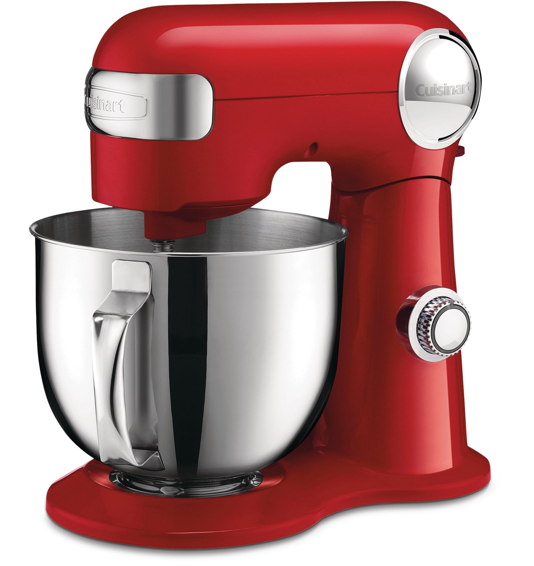 Cuisinart Precision Master Tilt-Head Standmixer mit 12 Gängen, rot, 5,5qt