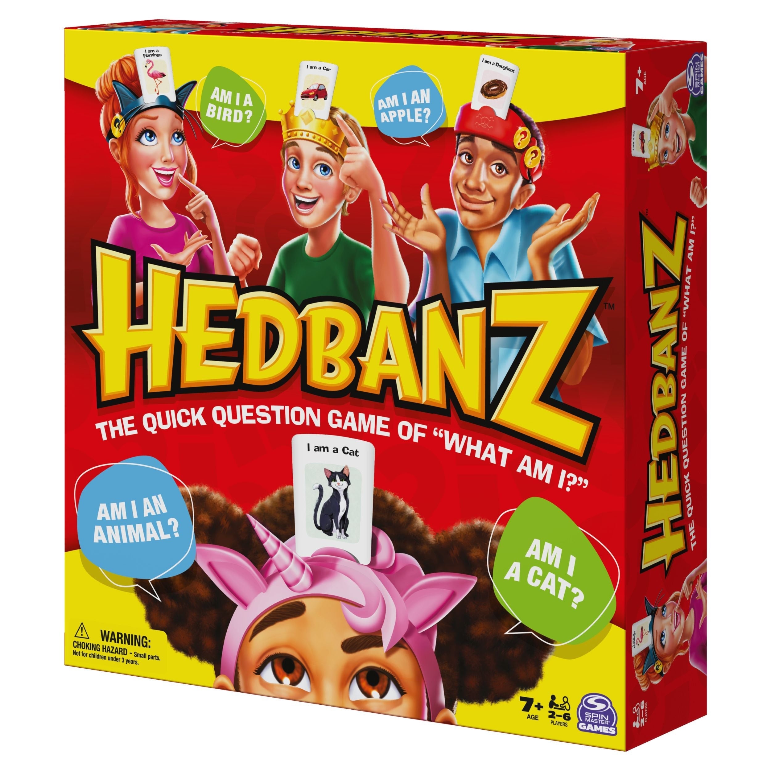 Hedbanz 2. Ausgabe Bild Raten Brettspiel, Alter 7+
