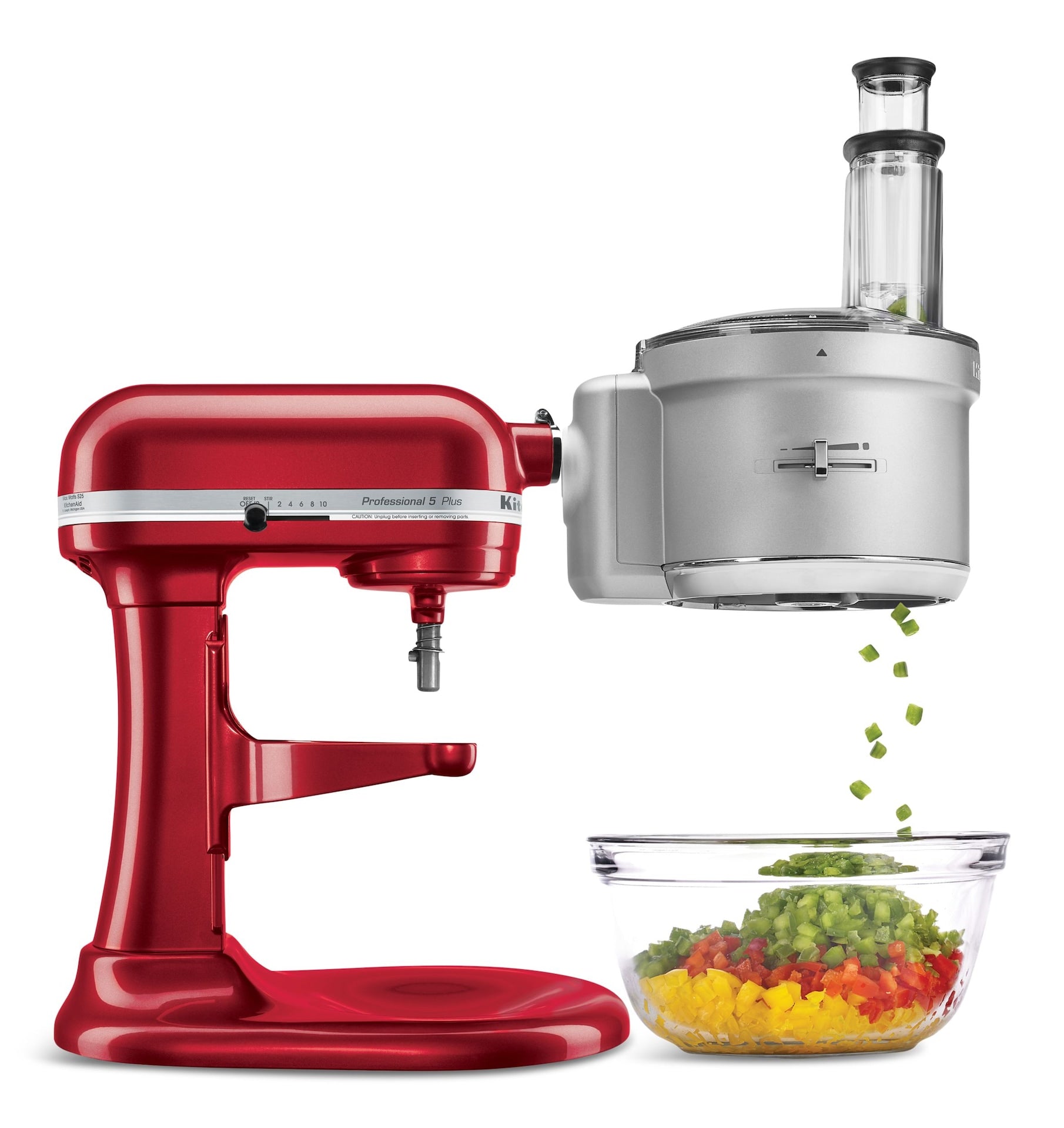 KitchenAid Küchenmaschinen-Stativ-Mischeraufsatz mit Dicing-Kit