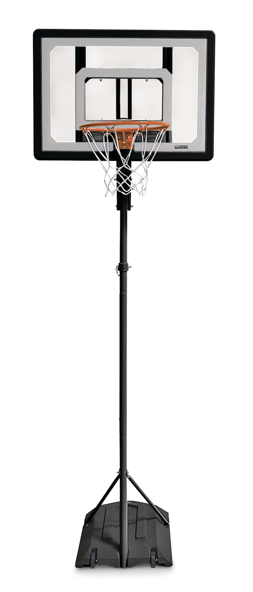 SKLZ Pro Mini Kinder tragbares verstellbares Basketball-Backboard am Pool, Reifen & Netzsystem mit Ball, 33-in
